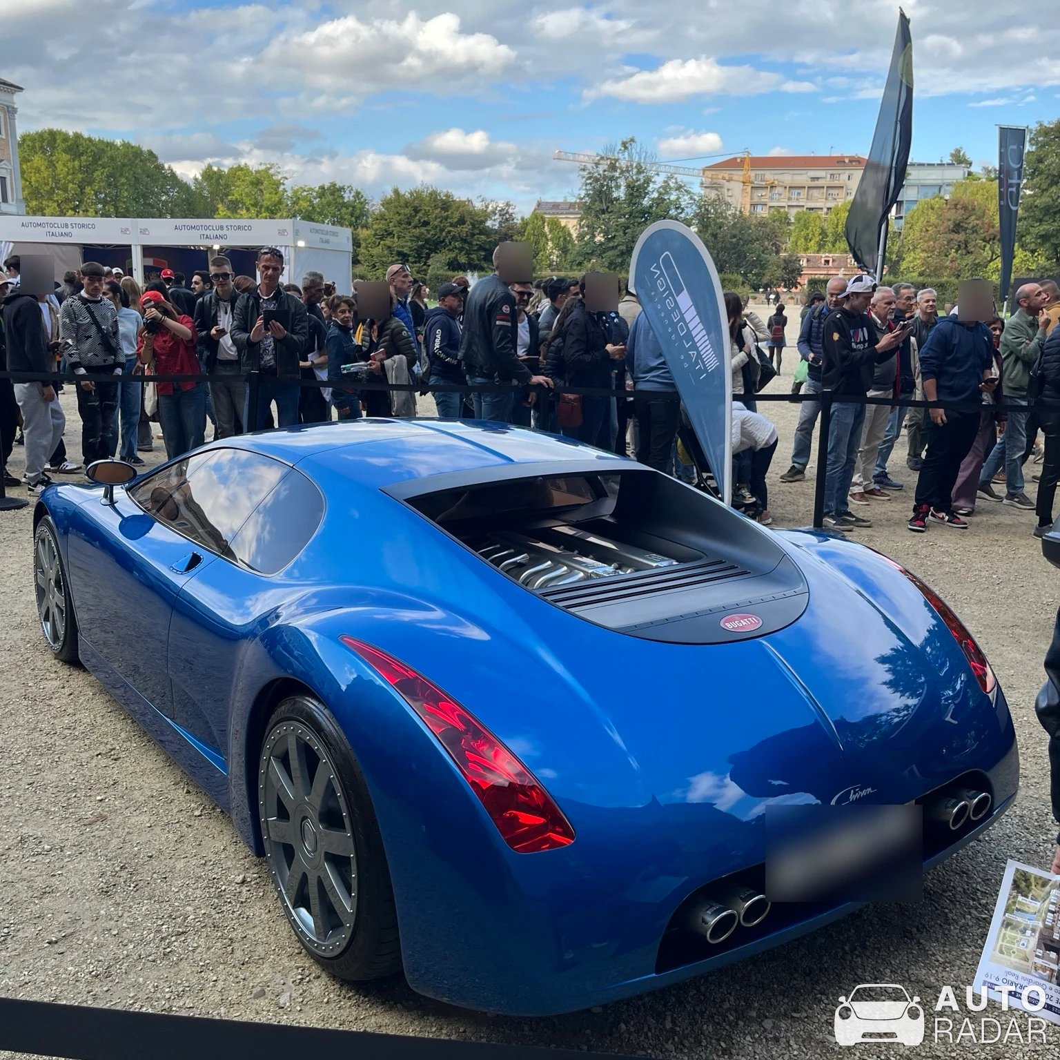 Bugatti 18/3 Chiron spotted in Torino