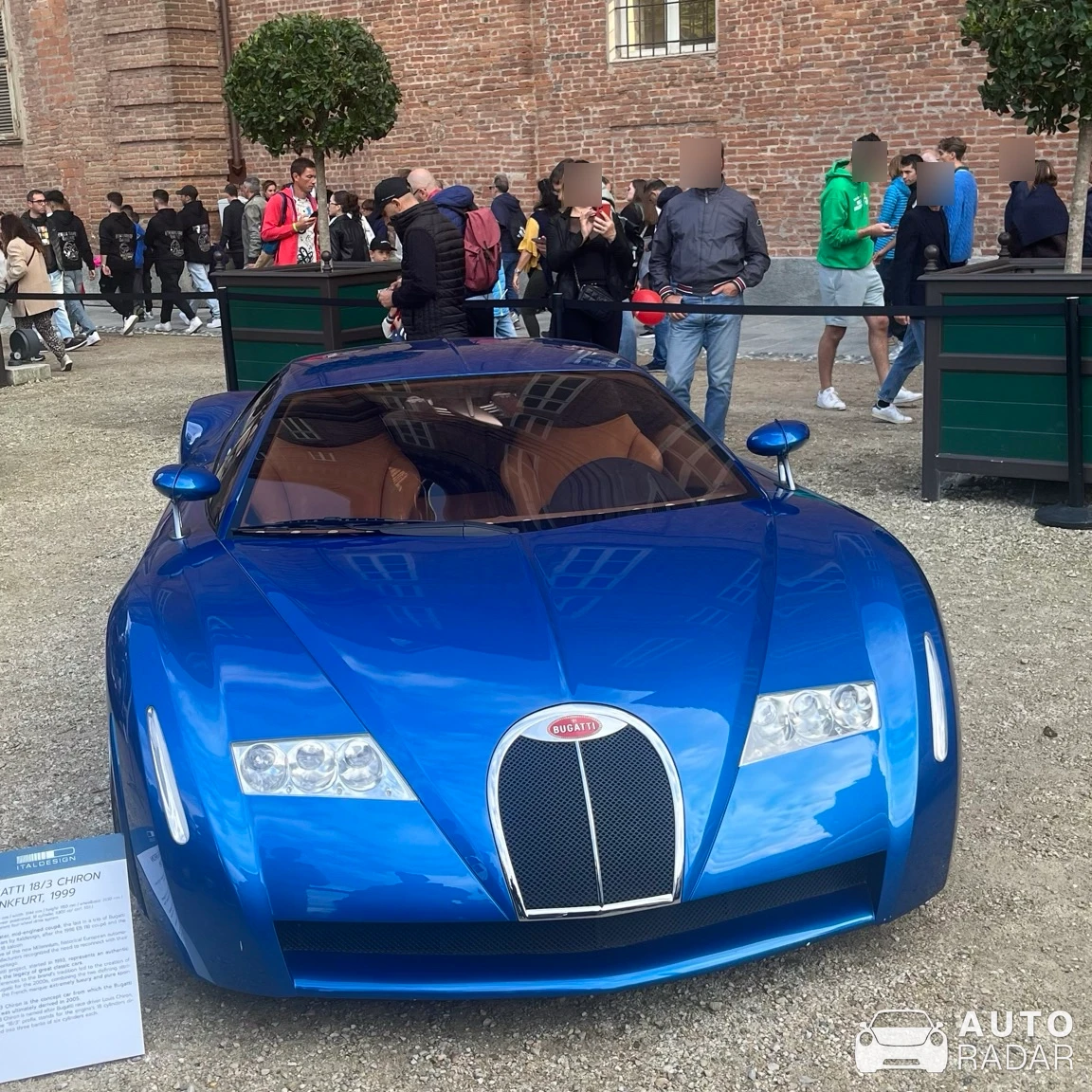 Bugatti 18/3 Chiron spotted in Torino, Italia