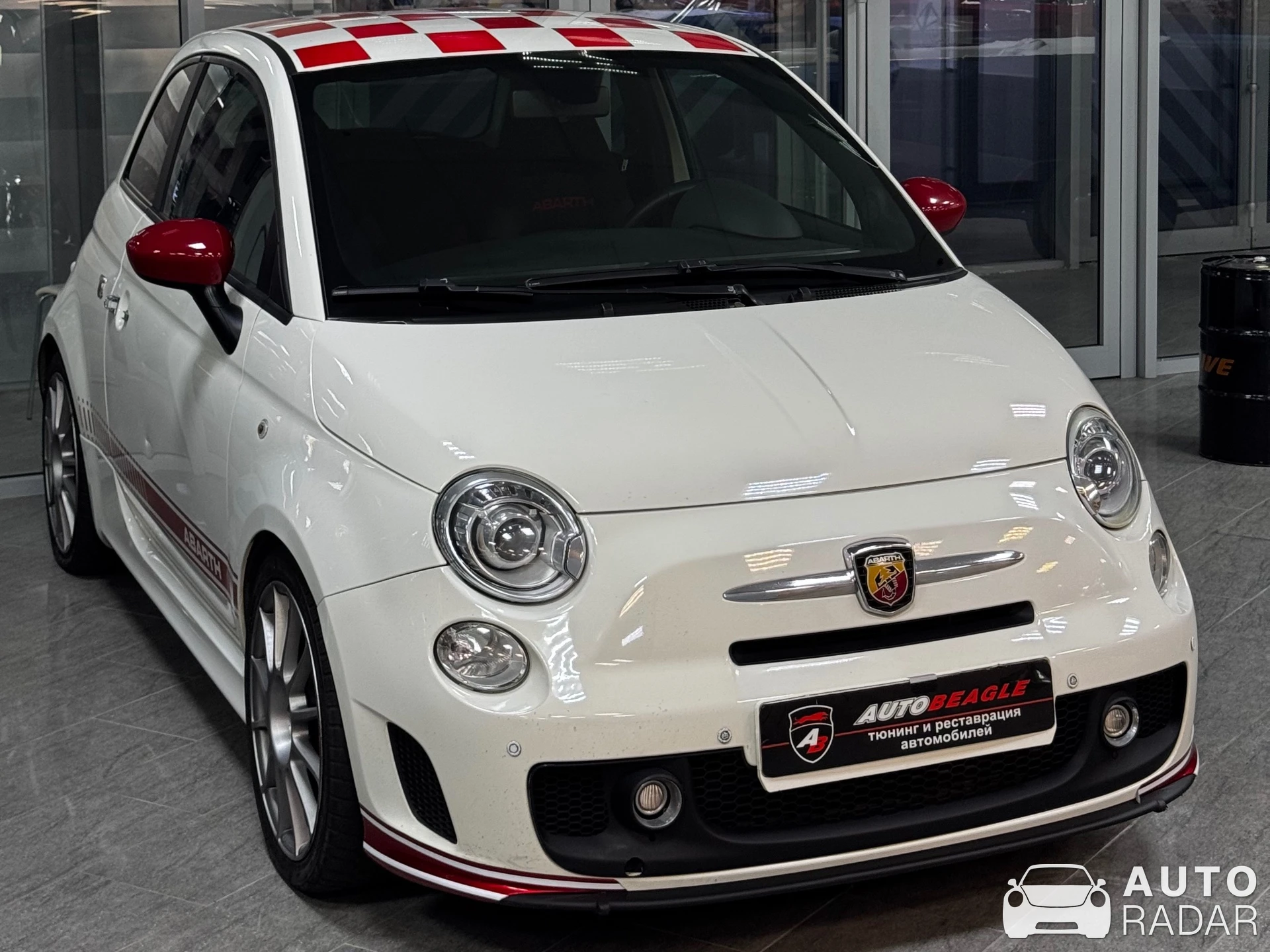 Abarth 595 spotted in Большой Сочи, Россия