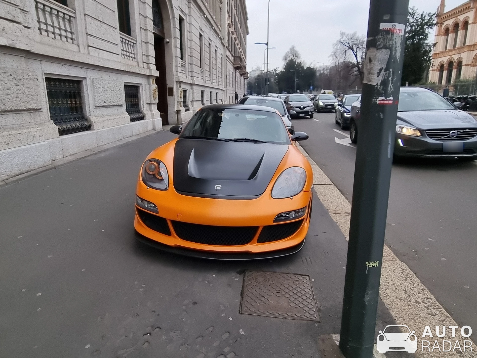 Gemballa Avalanche GTR 750 EVO-R spotted in Milano, Italy