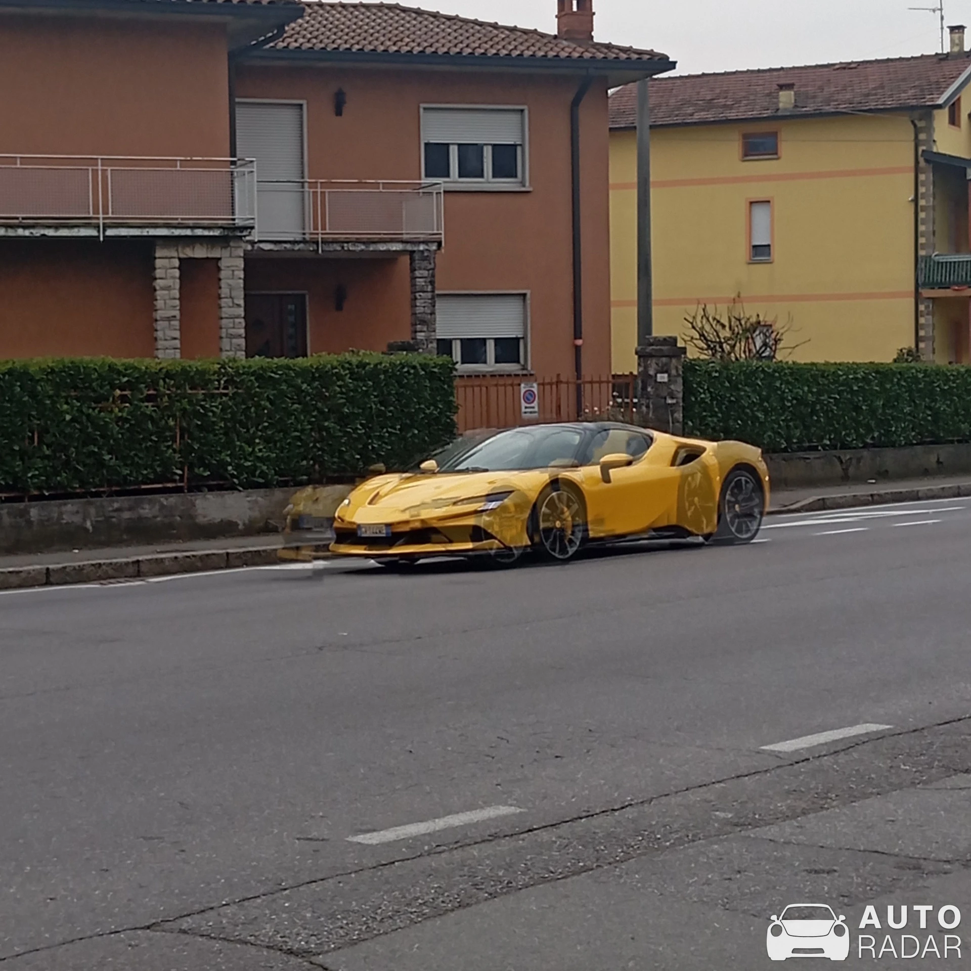 Ferrari SF90 Stradale spotted in Villongo, Italy