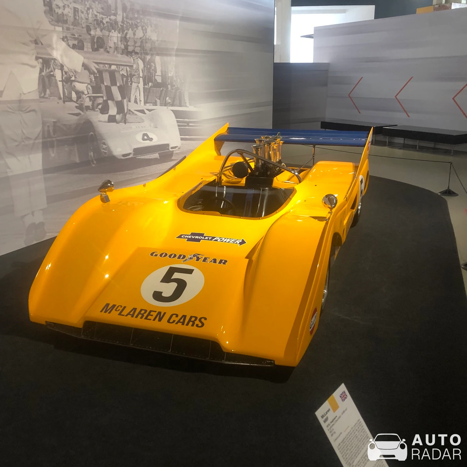 McLaren M8F spotted in Agde