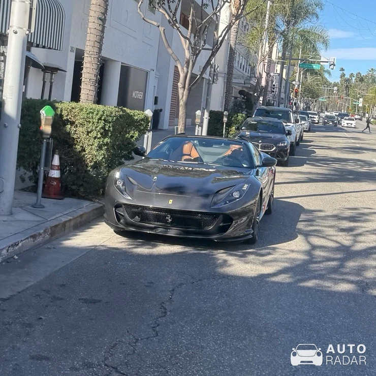 Ferrari 812 GTS spotted in Beverly Hills, United States