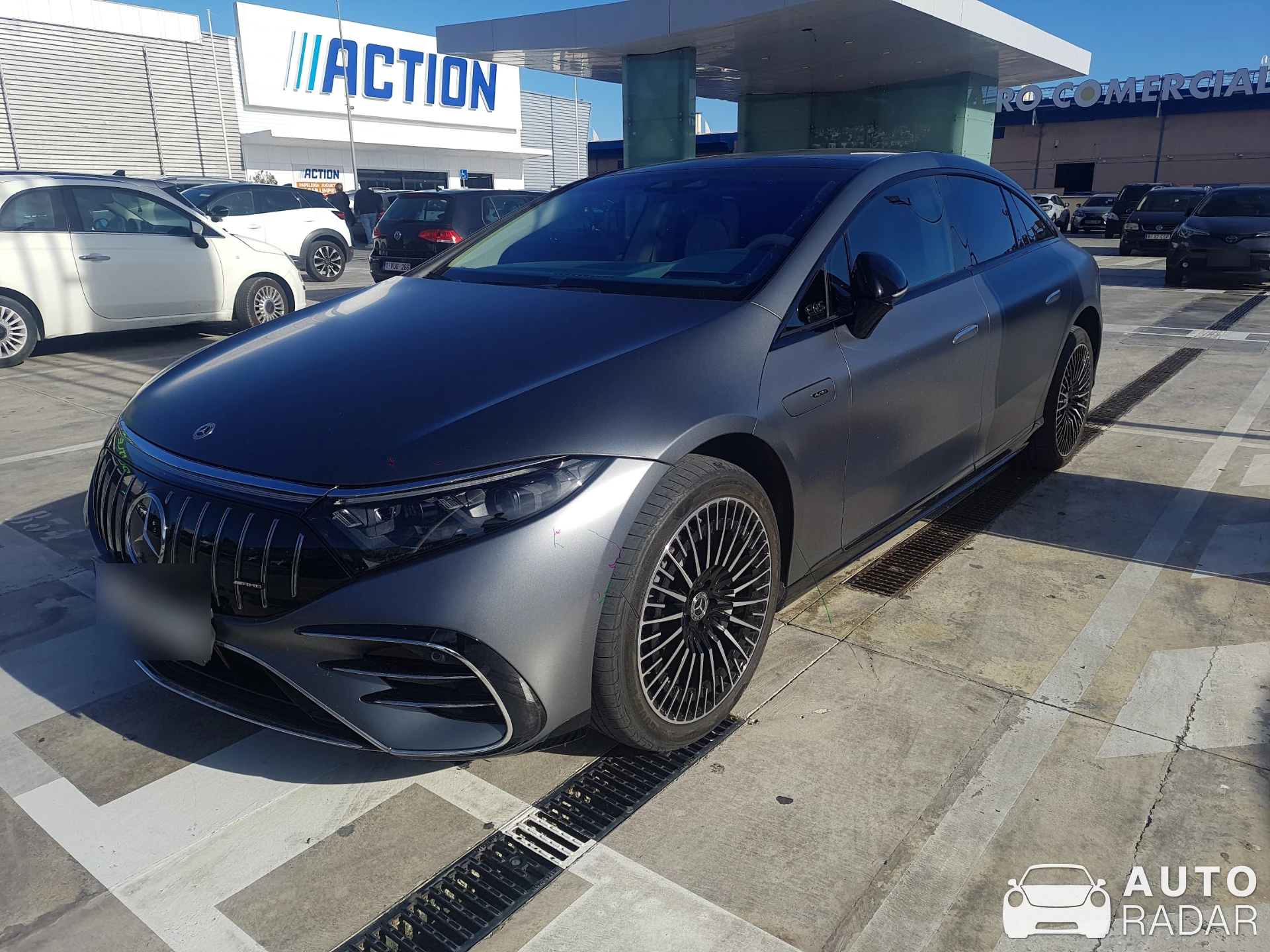 Mercedes-Benz EQS 53 spotted in Calp