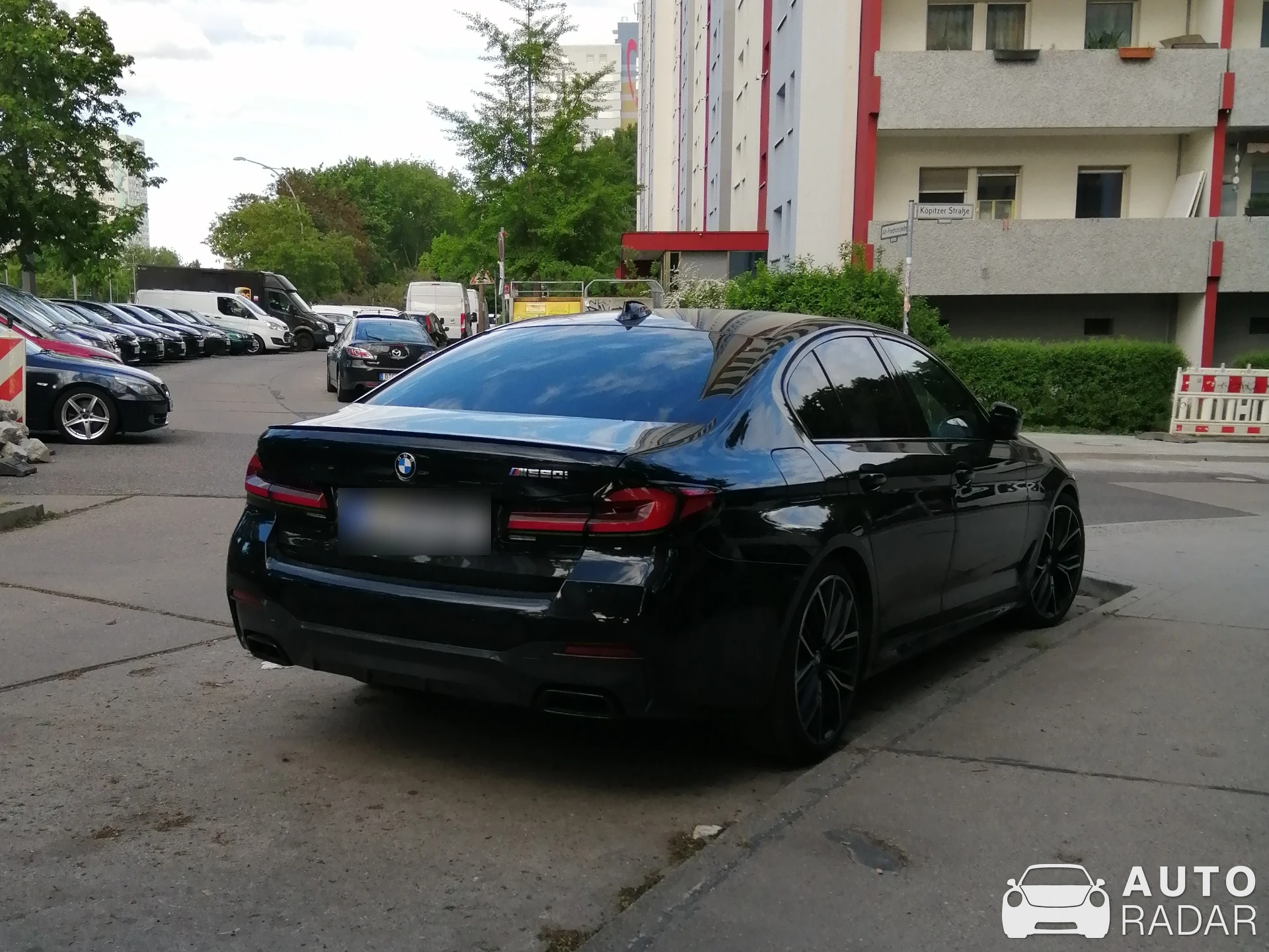 BMW 5 Series M550i G30 spotted in Berlin