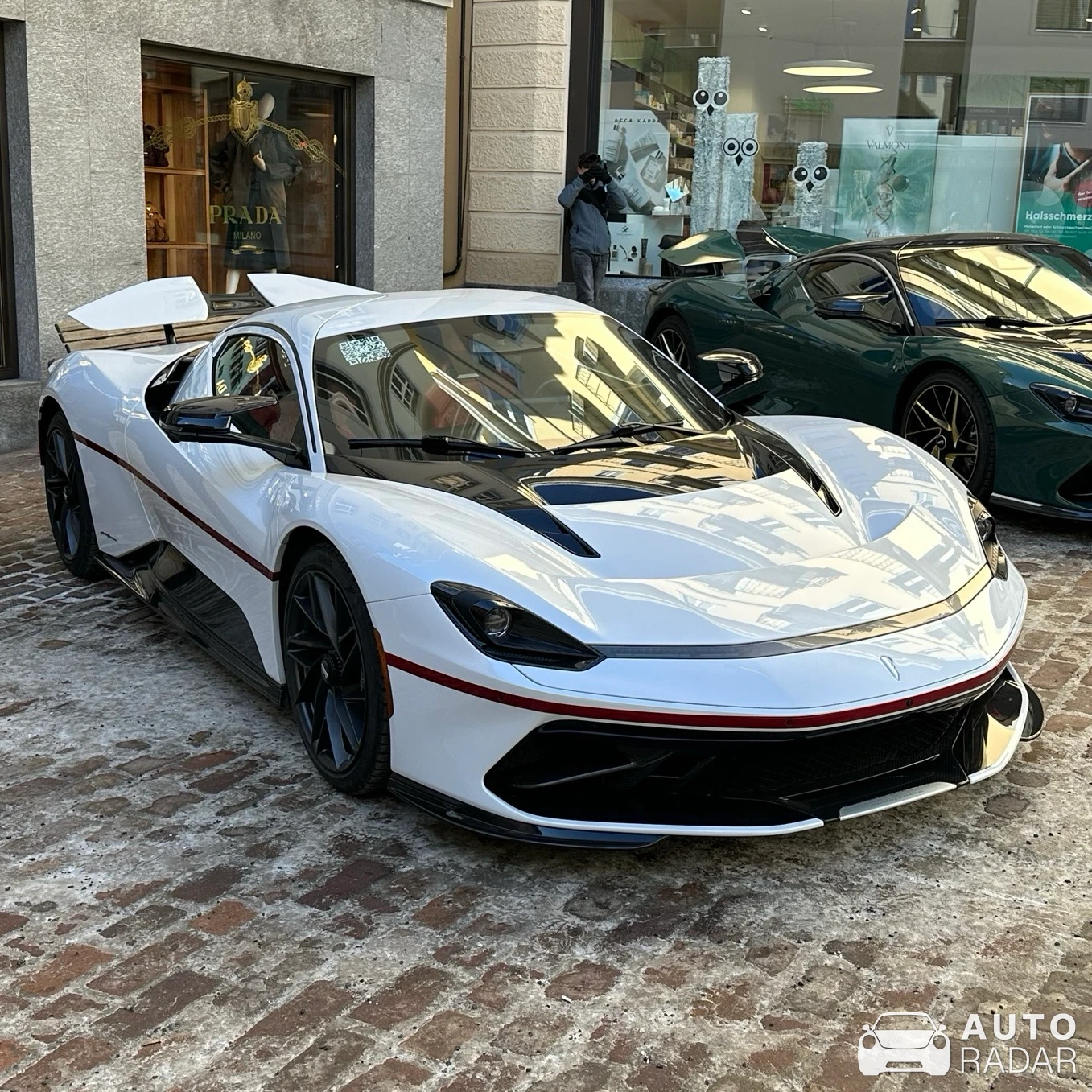 Pininfarina Battista spotted in San Maurizio, Schweiz