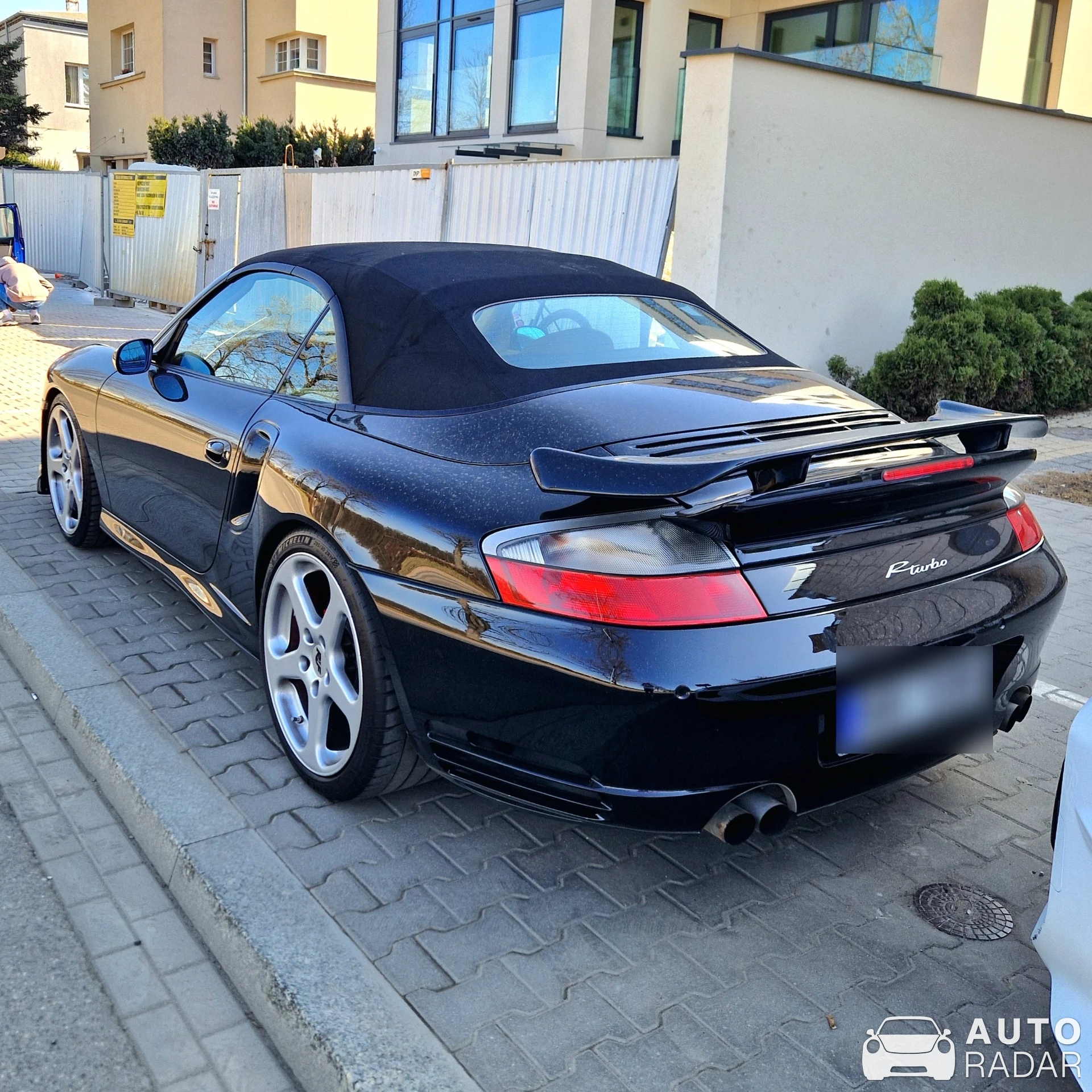 Porsche RUF 996 RTurbo Cabriolet spotted in Kraków