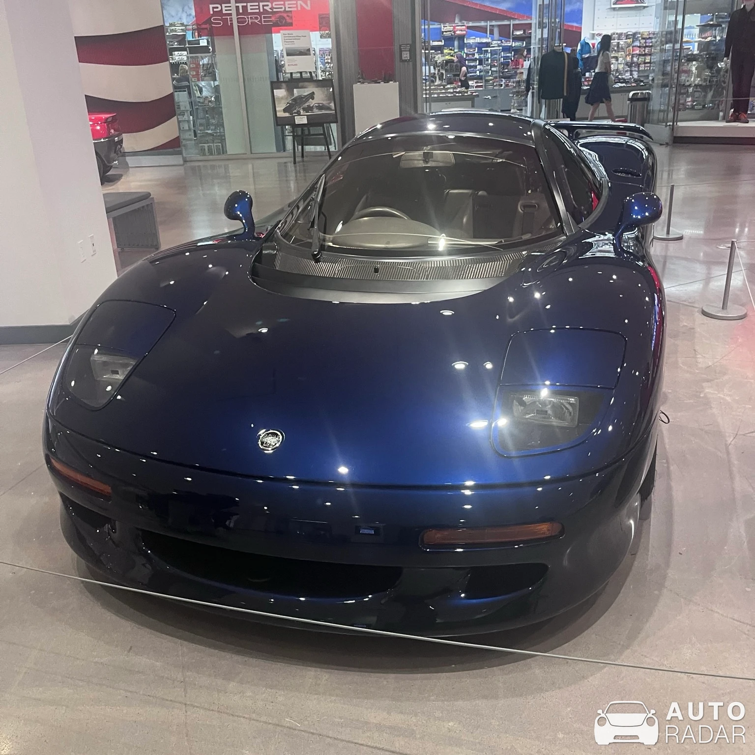Jaguar XJR-15 spotted in Los Angeles