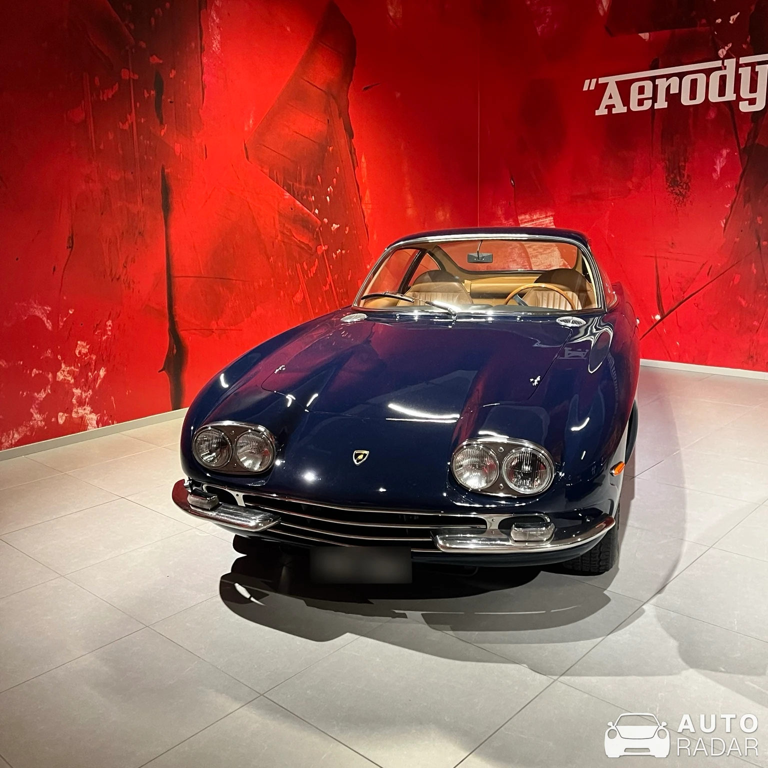 Lamborghini 400 GT 2+2 spotted in Den Haag