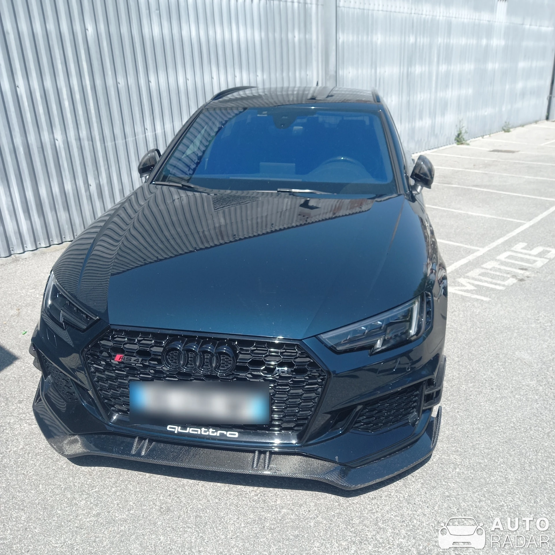 Audi ABT RS4 Avant B9 spotted in Sevrier