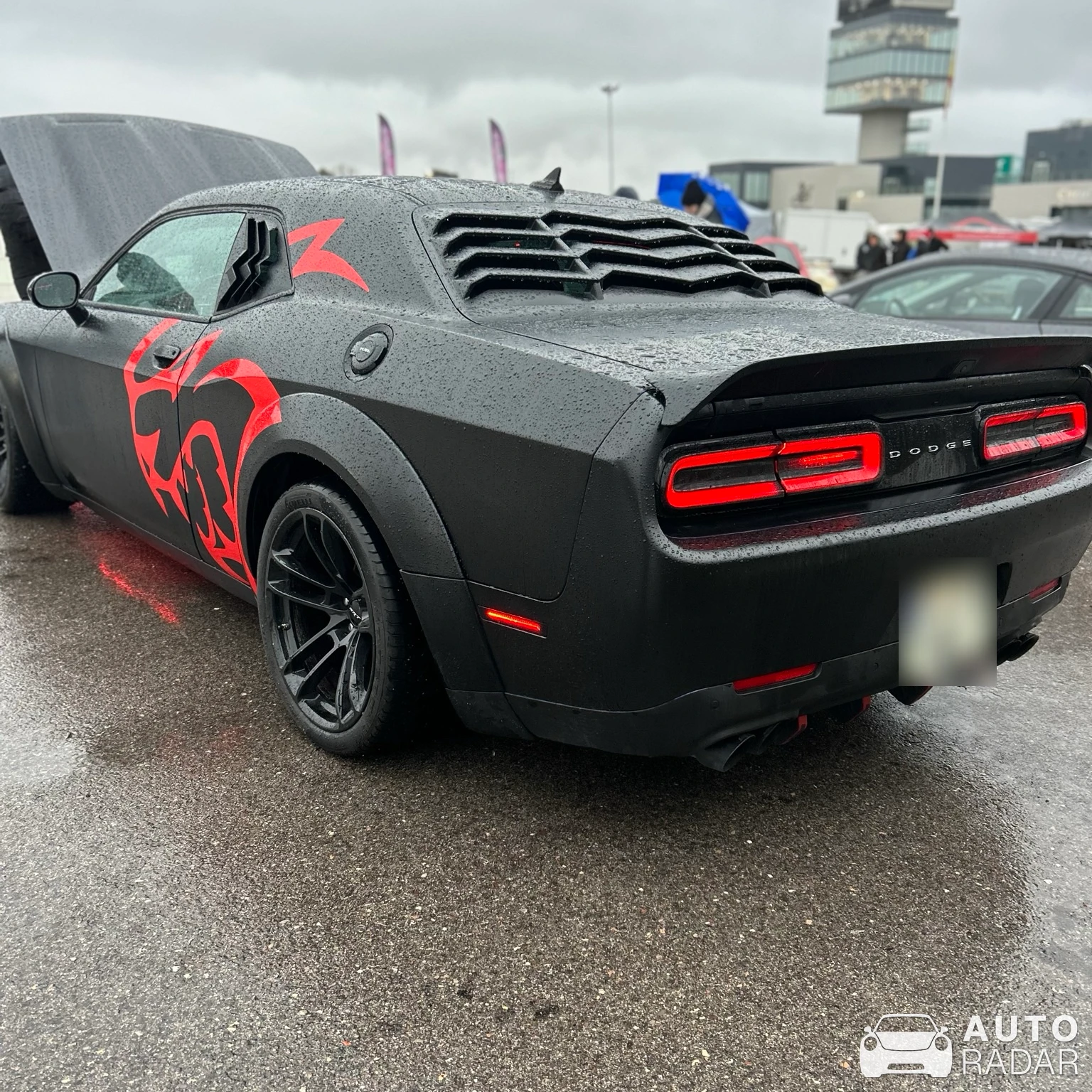 Dodge Challenger SRT Demon spotted in Burgos, España