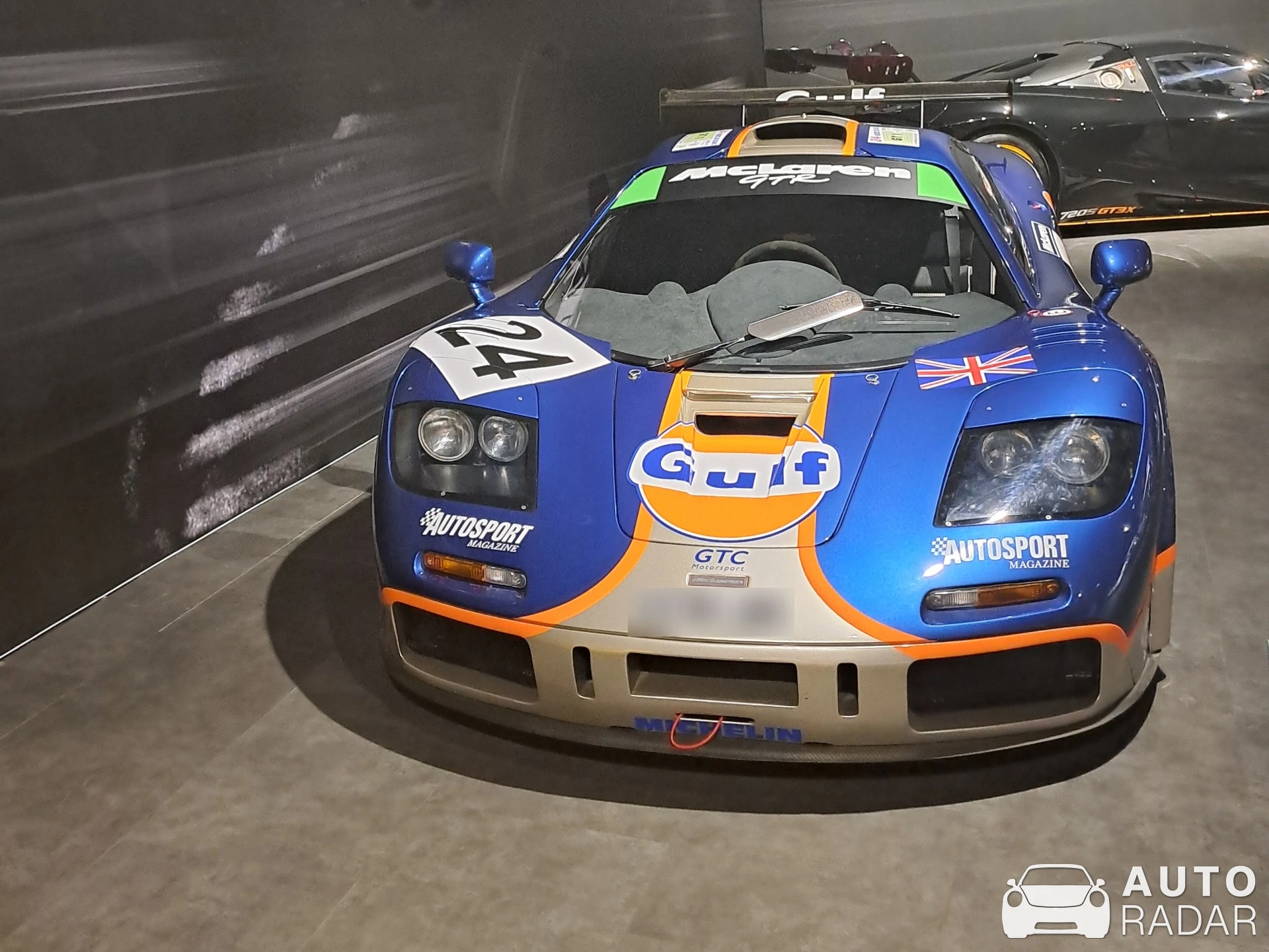 McLaren F1 GTR spotted in Le Mans, France