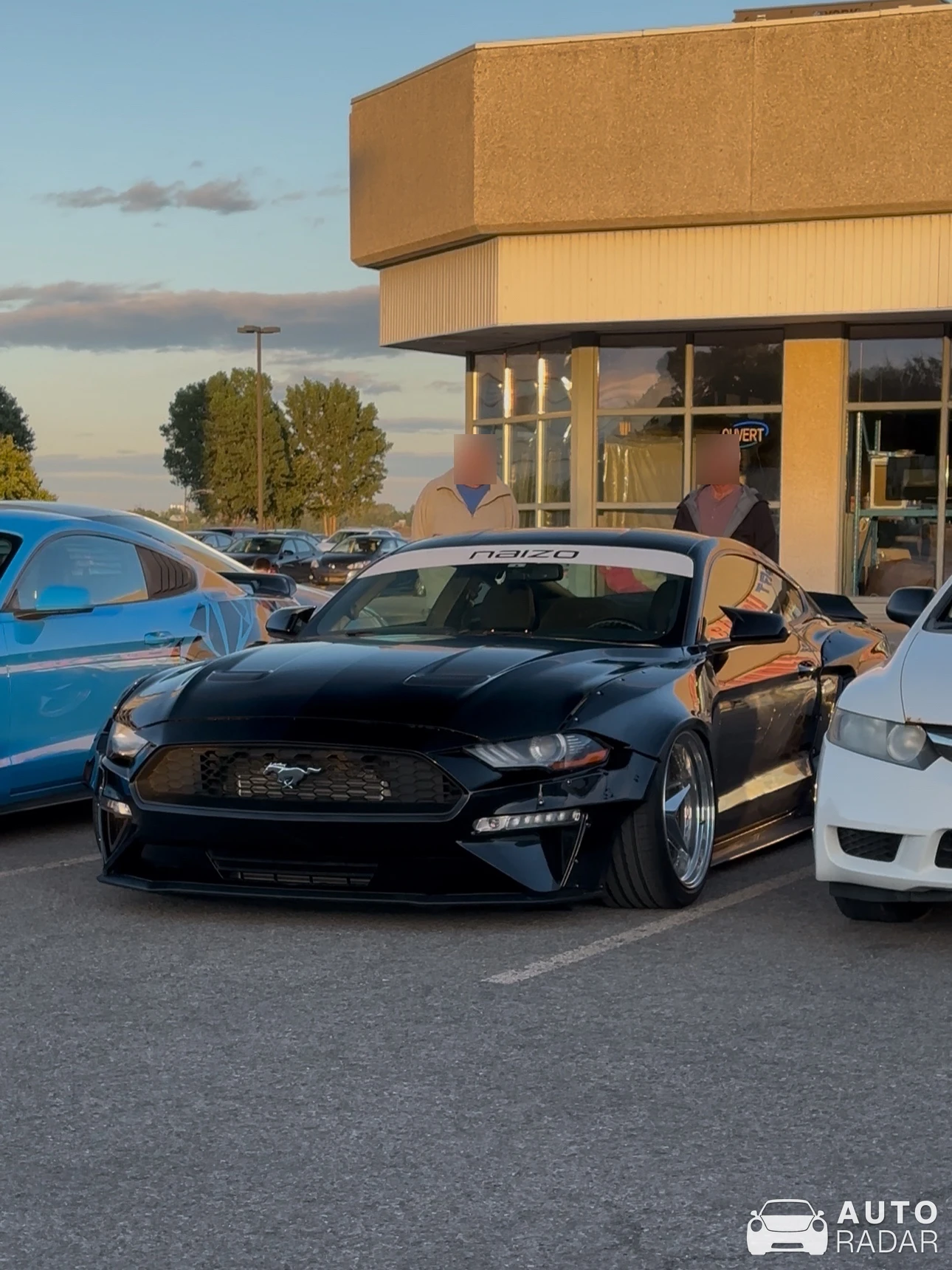 Ford Mustang GT 2015 Liberty Walk Widebody spotted in Repentigny