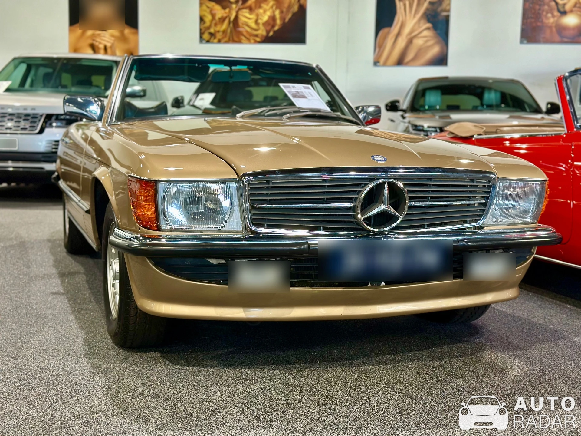 Mercedes-Benz 350SL R107 spotted in Rotterdam