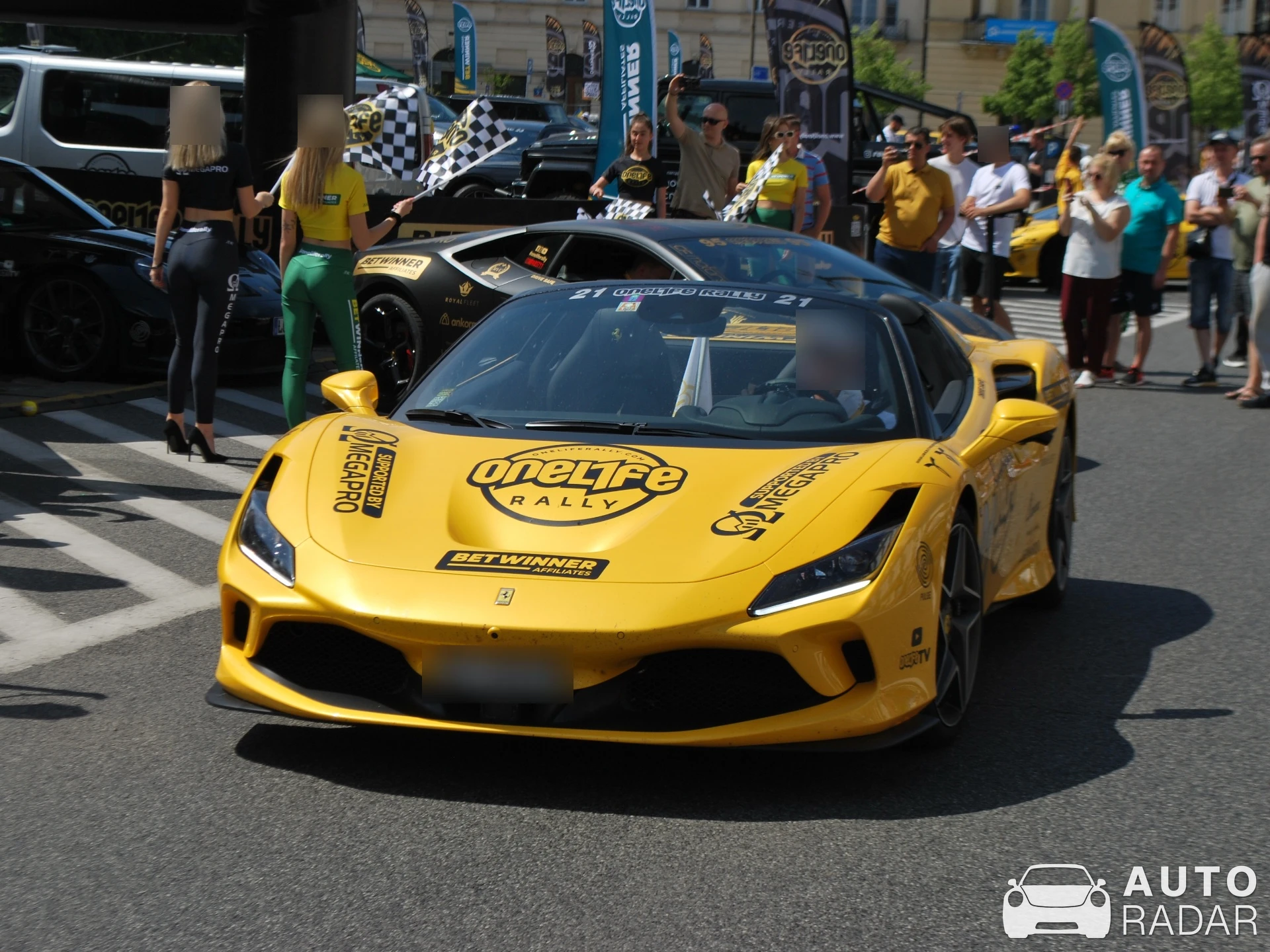 Ferrari F8 Spider spotted in Warszawa, Poland