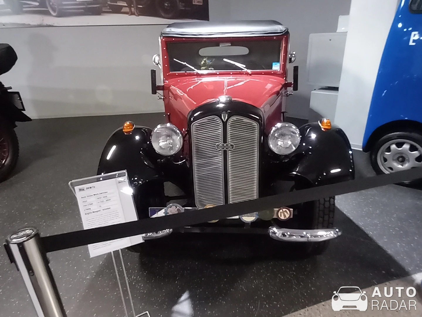 Auto Union DKW F102 spotted in Suhl