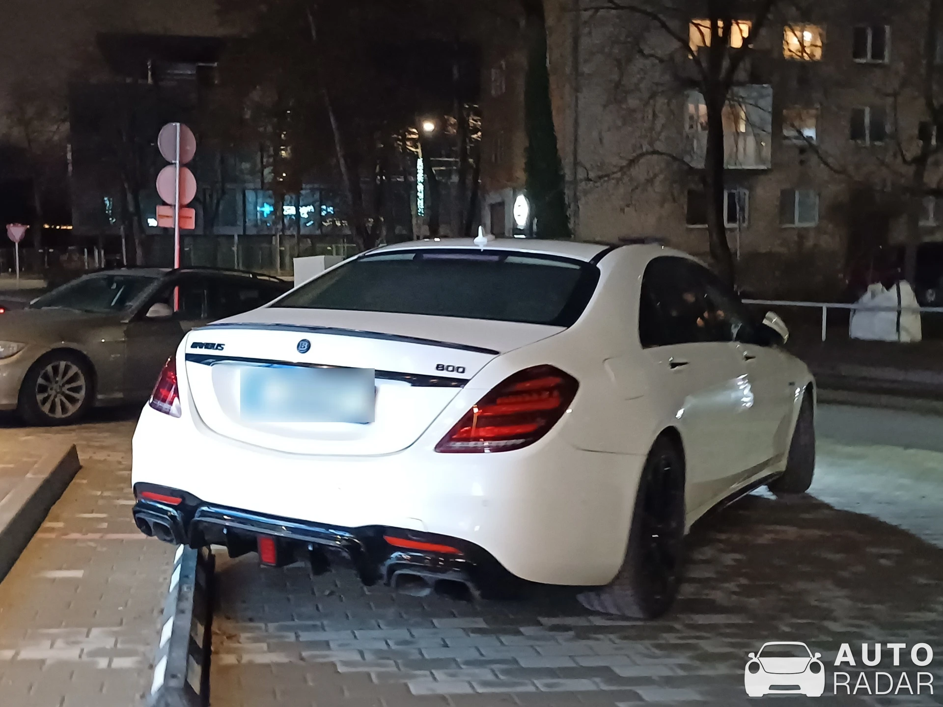 Mercedes-AMG Brabus S B40S-800 V222 2017 spotted in Kaunas