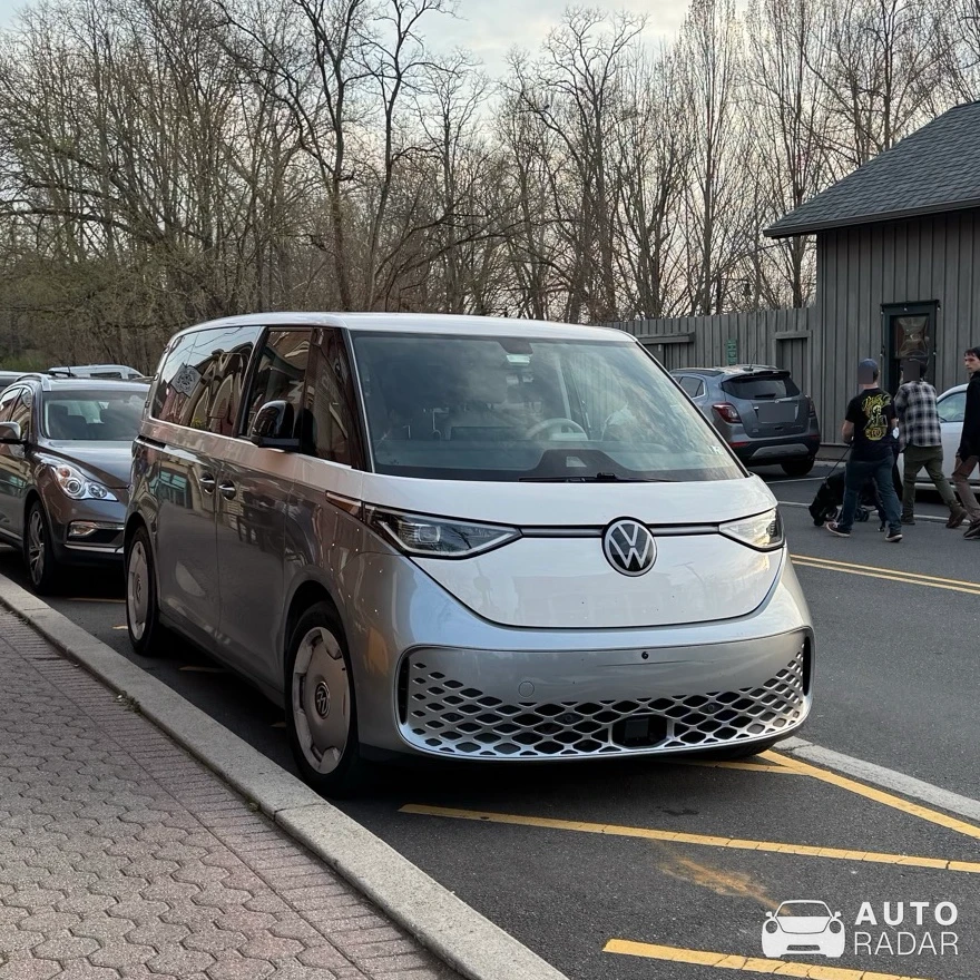 Volkswagen ID. Buzz spotted in Frenchtown