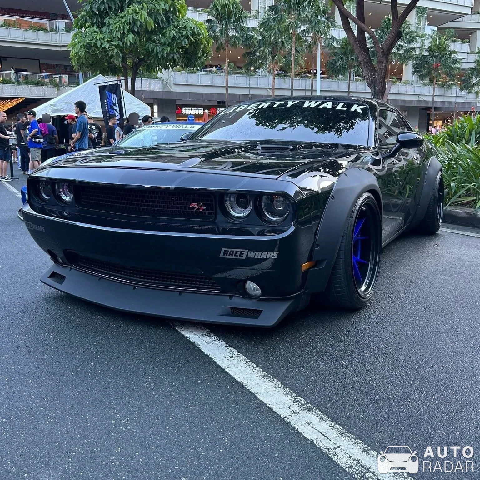 Dodge Challenger SRT-8 Liberty Walk spotted in Pasay, Philippines