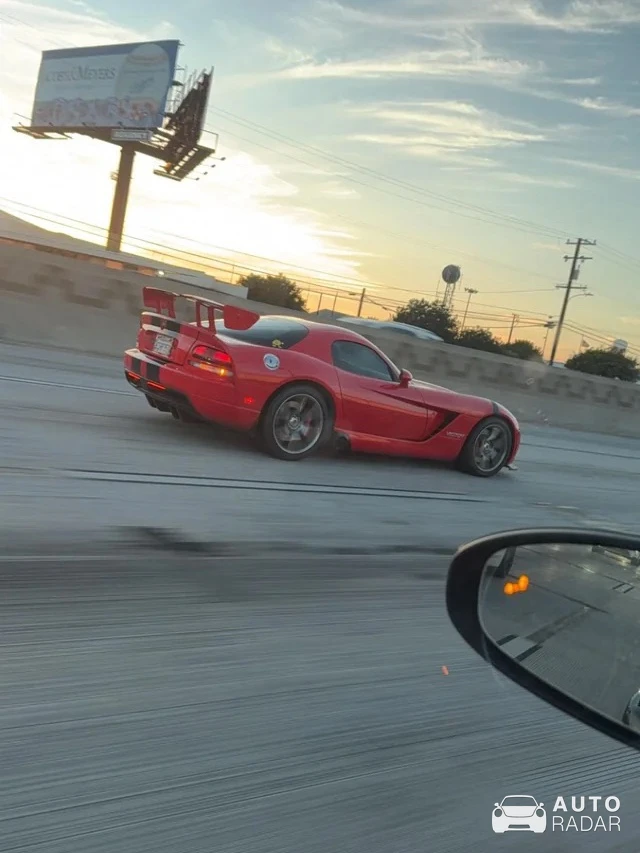 Dodge Viper GTS ACR spotted in Merced