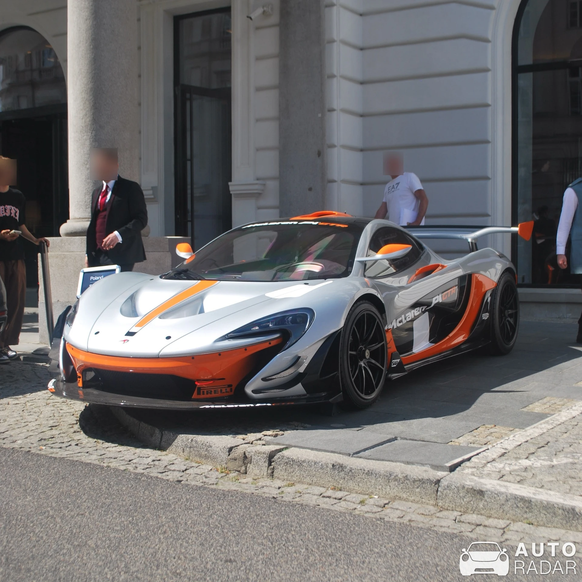 McLaren P1 GTR spotted in Warszawa, Poland