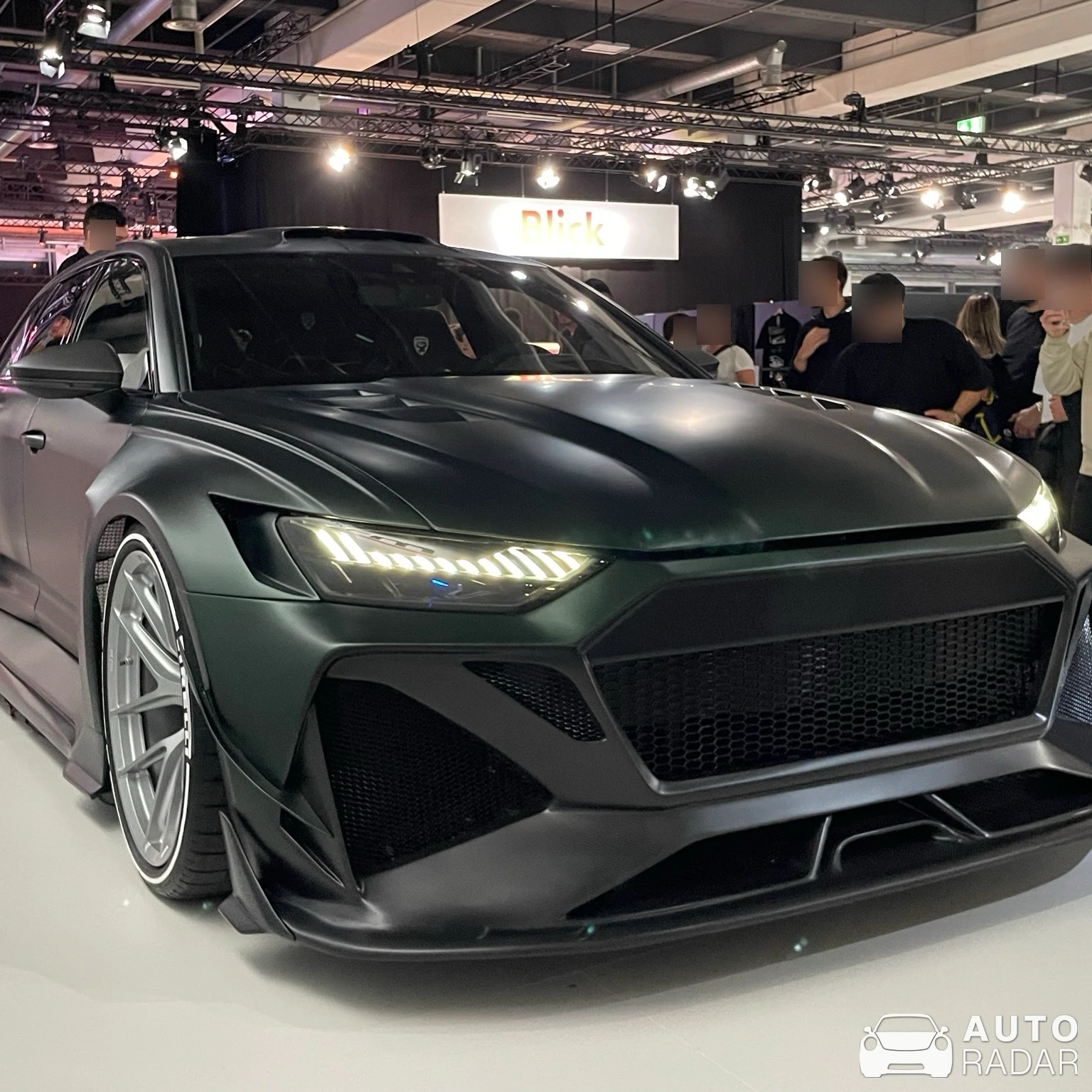 Audi MTM Pangaea GT spotted in Zürich
