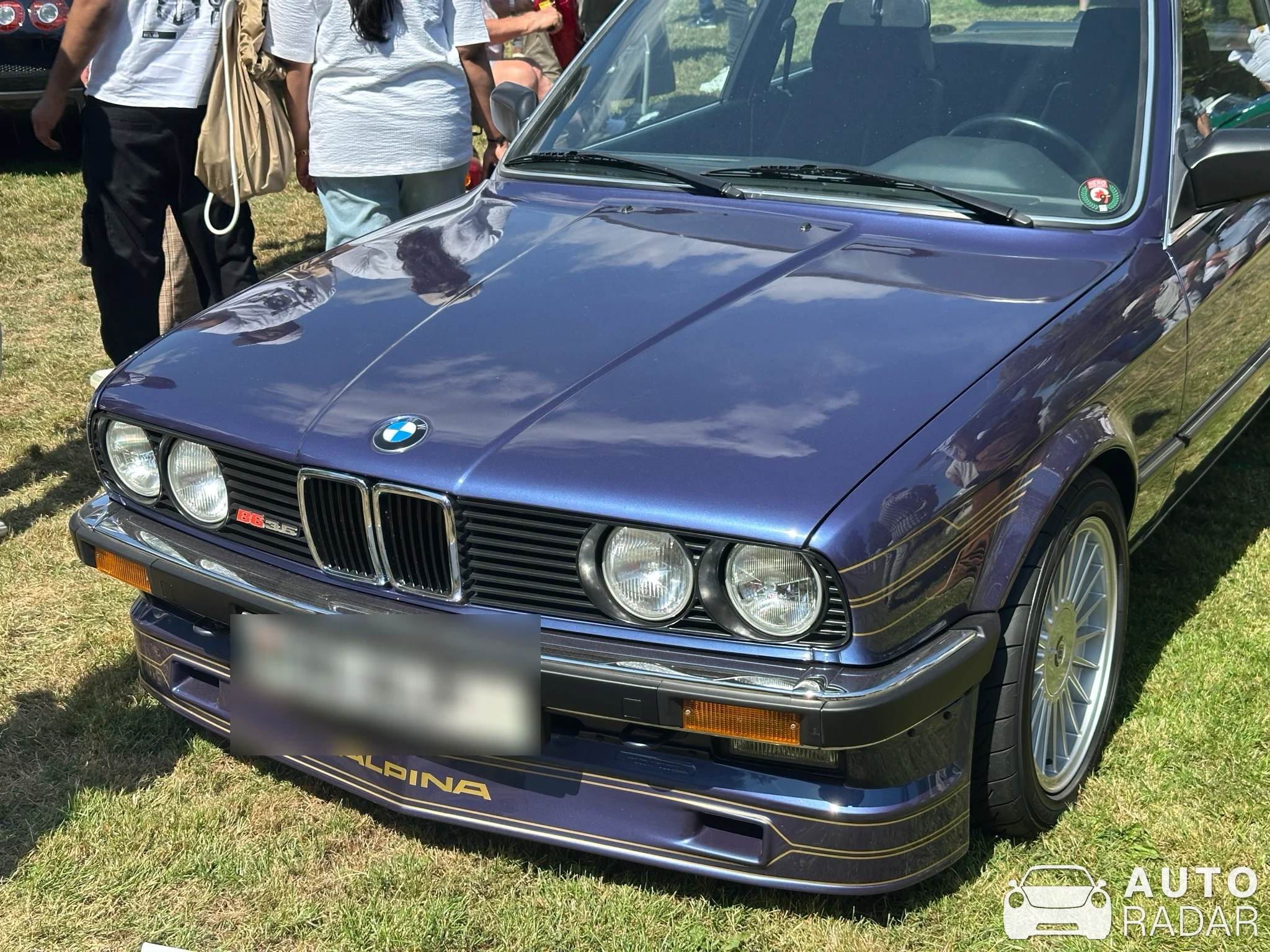 Alpina B6 3.5 E30 spotted in Goodwood