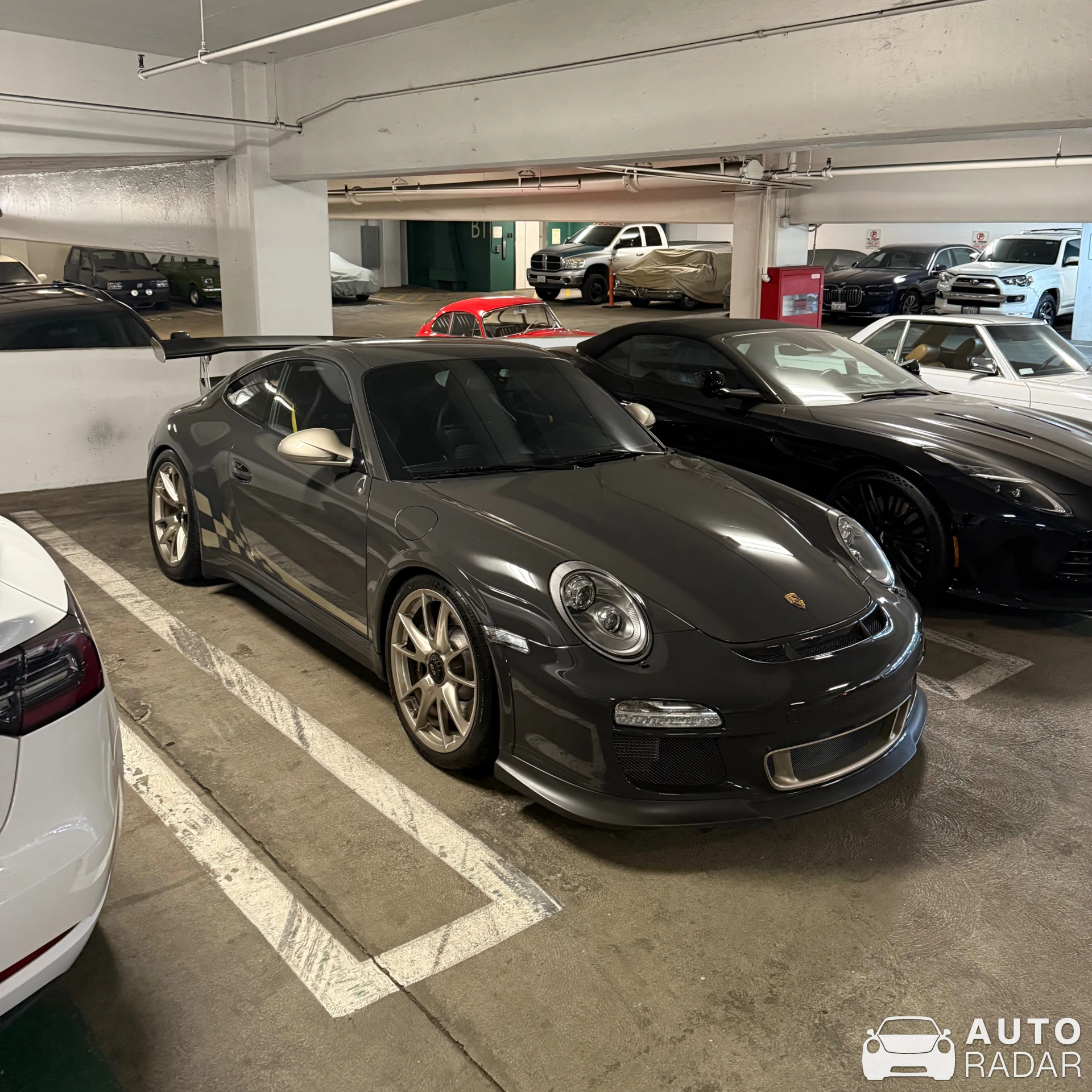 Porsche 997 GT3 RS spotted in Beverly Hills, United States