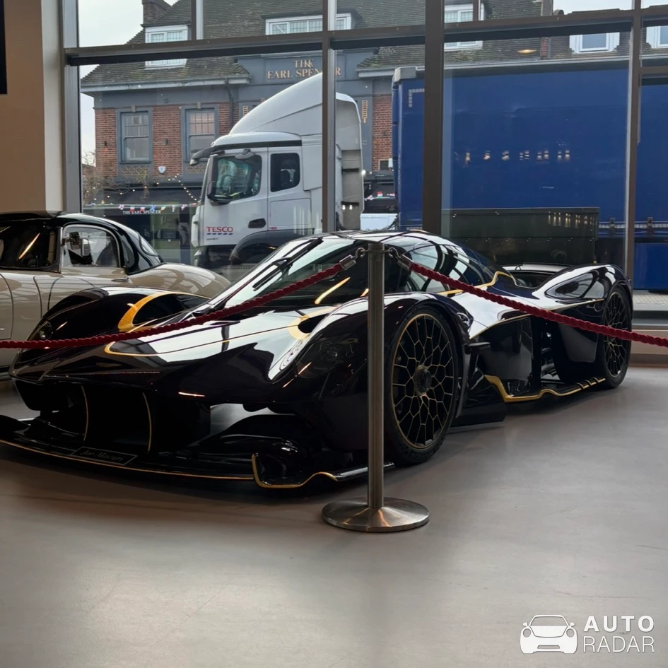 Aston Martin Valkyrie Anemos spotted