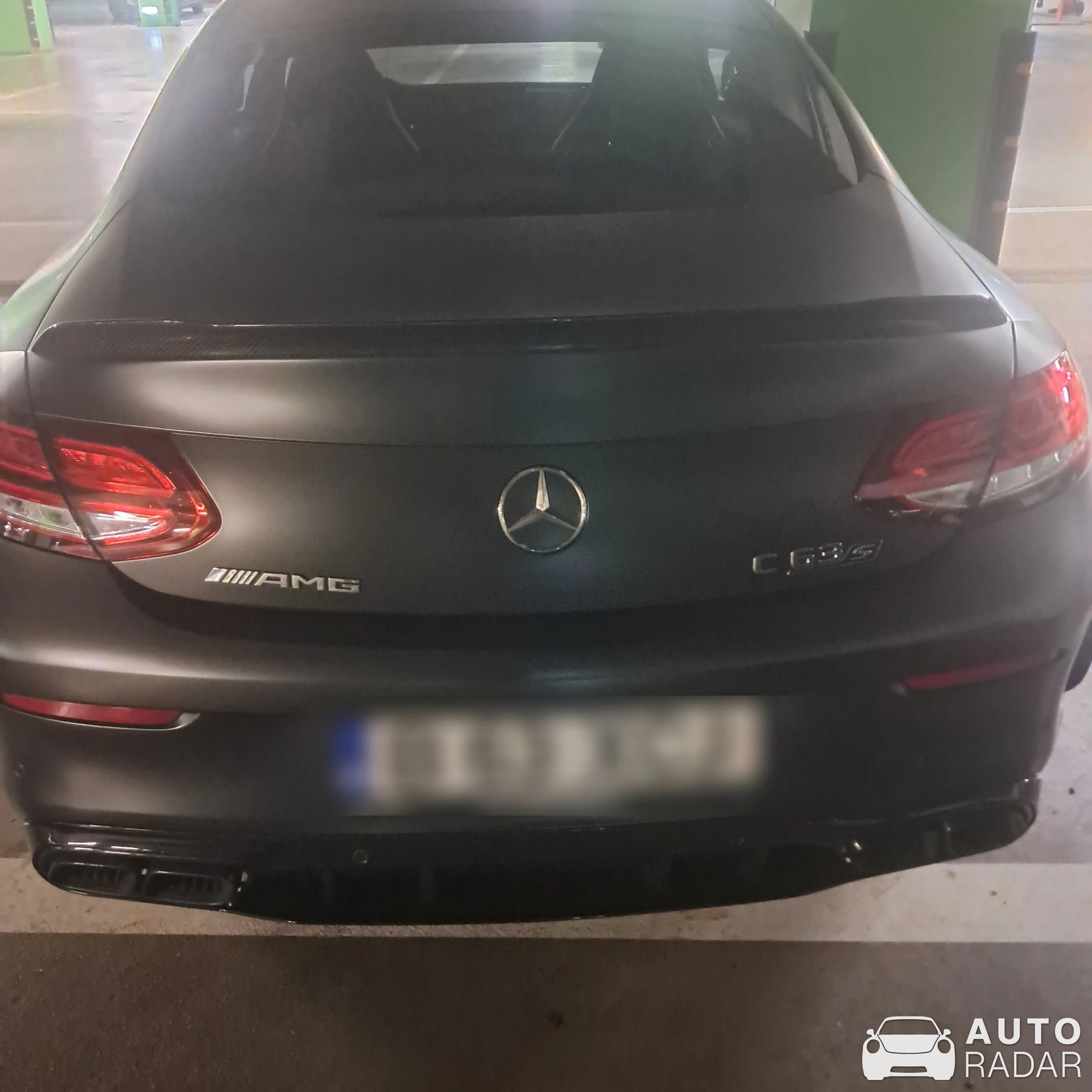 Mercedes-AMG C 63 Coupé C205 spotted in București, Румыния