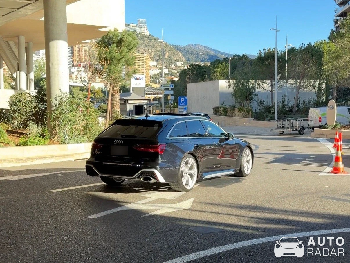 Audi RS6 Avant C8 spotted in Monaco, Monaco