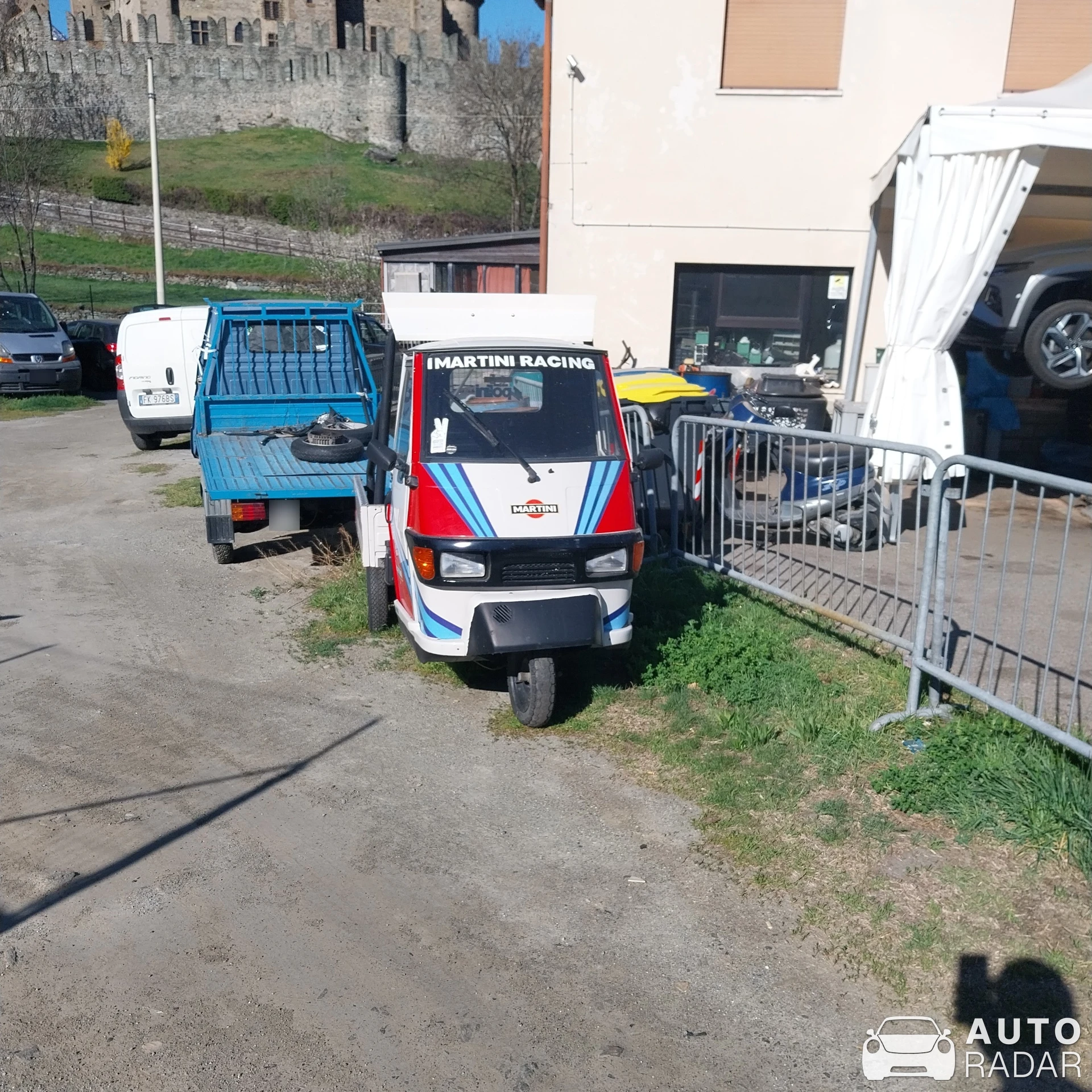 Piaggio Ape spotted in Fénis