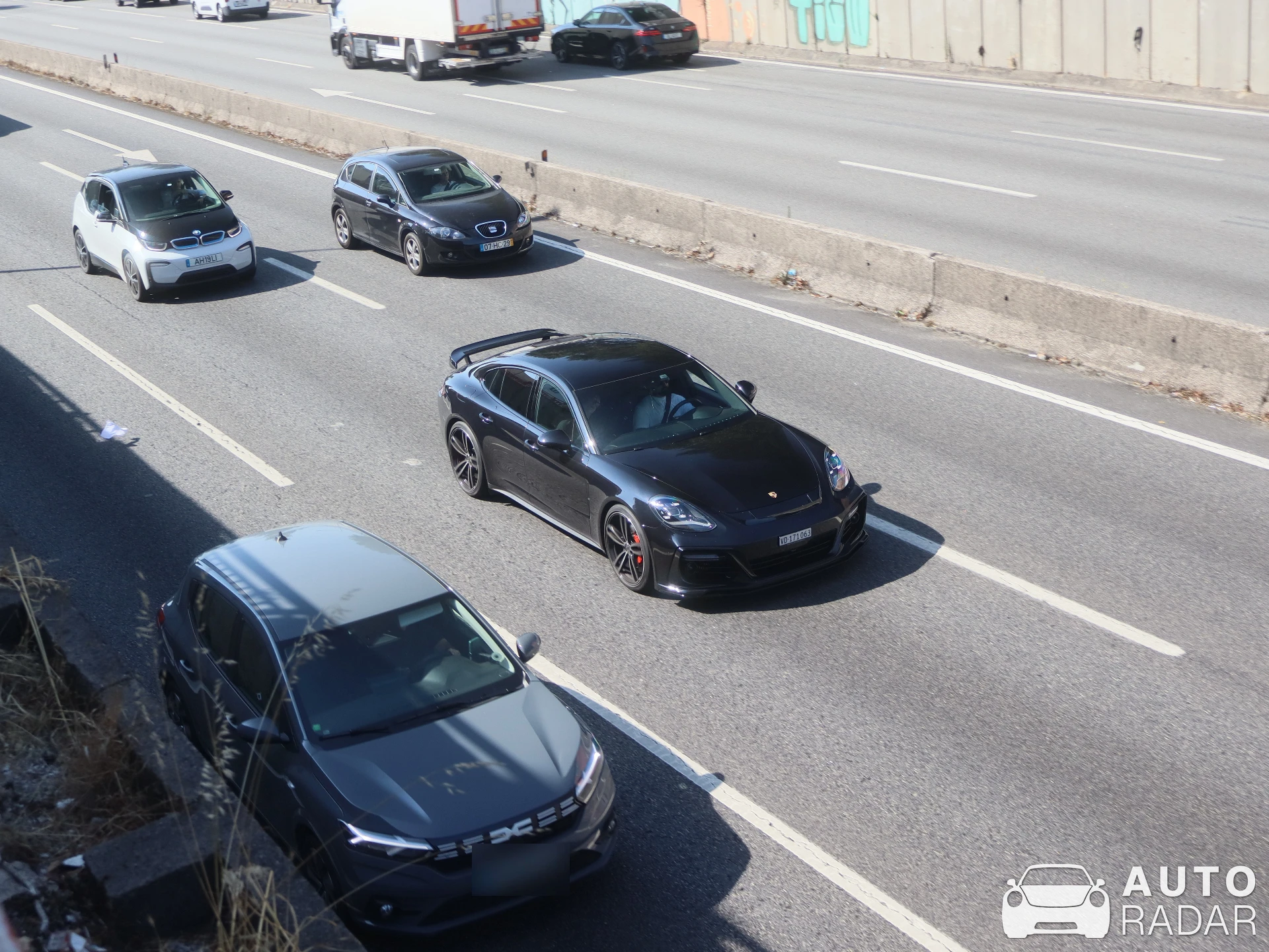 Porsche TechArt 971 Panamera Turbo MkI spotted in Porto, Portugal