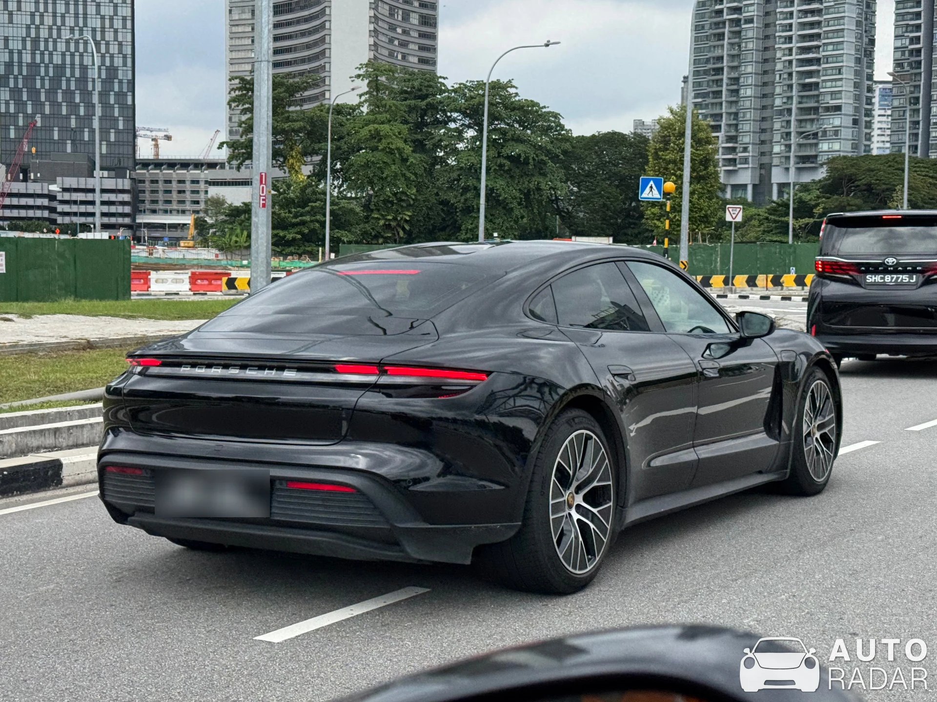 Porsche Taycan 4 spotted in Singapore, Singapore