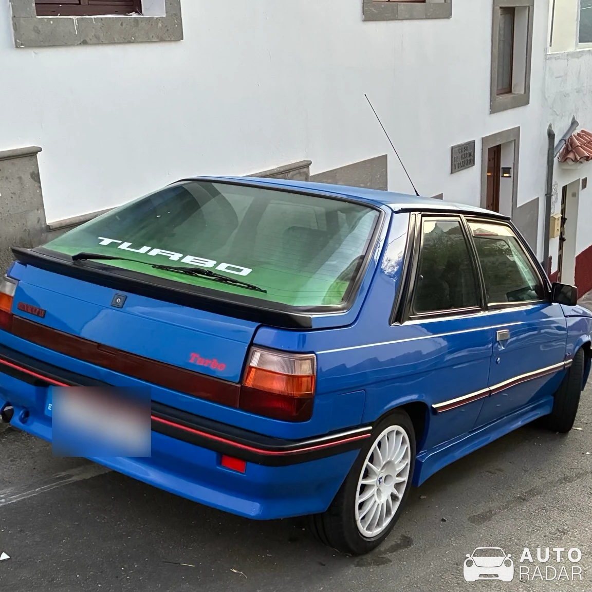 Renault 11 Turbo spotted in Tejeda, España