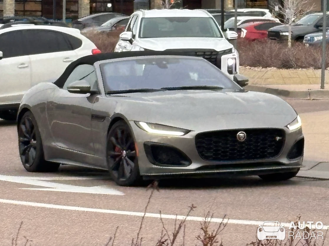 Jaguar F-Type R Convertible spotted in Castle Rock, United States