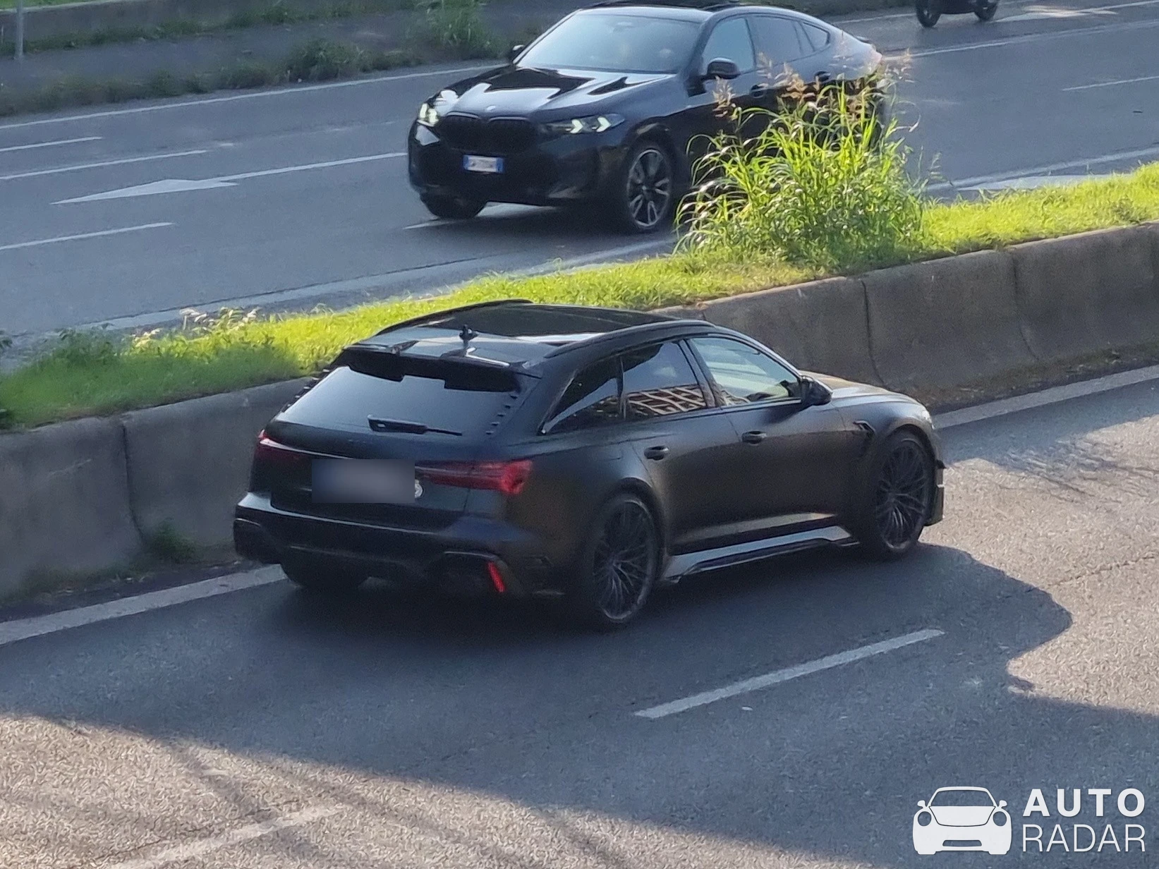 Audi ABT RS6 Plus Avant C8 spotted in Milano