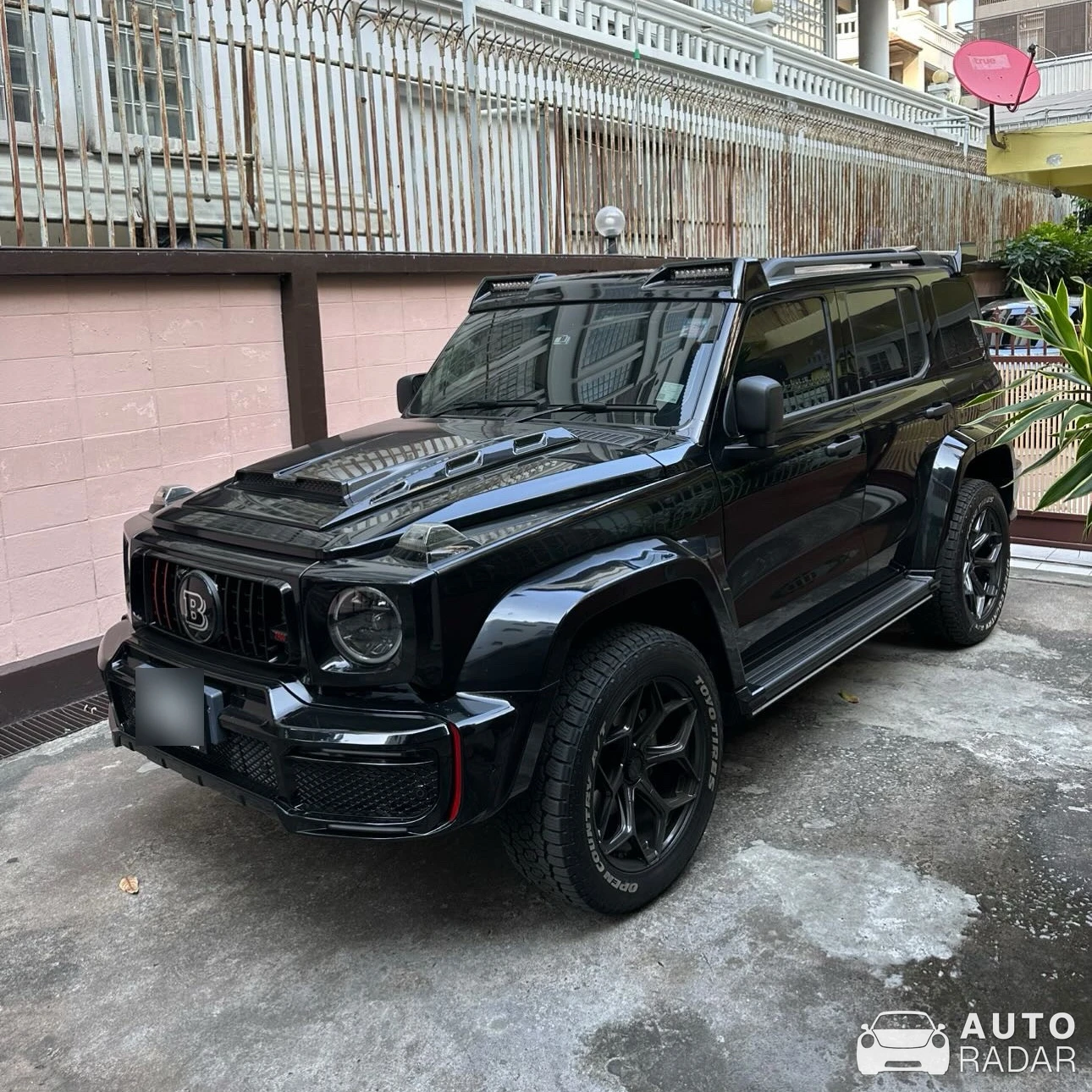 Mercedes-AMG Brabus G B40S-800 Widestar W463 2018 spotted in Phra Nakhon District, Thailand