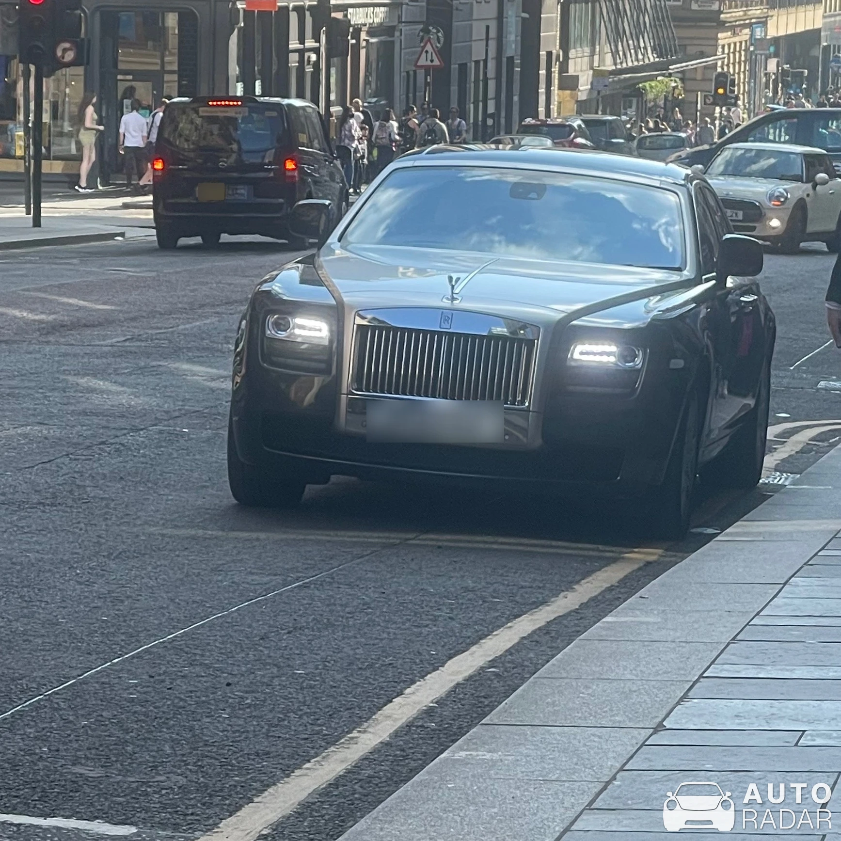 Rolls-Royce Phantom VII Series II spotted in Glasgow City, United Kingdom