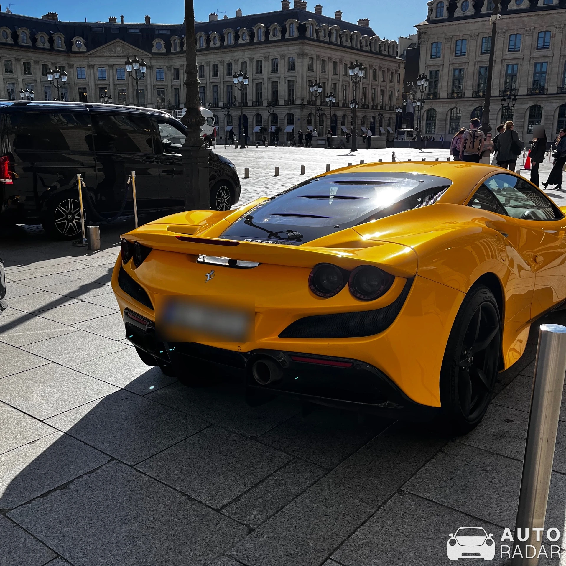 Ferrari F8 Tributo spotted in Paris, France