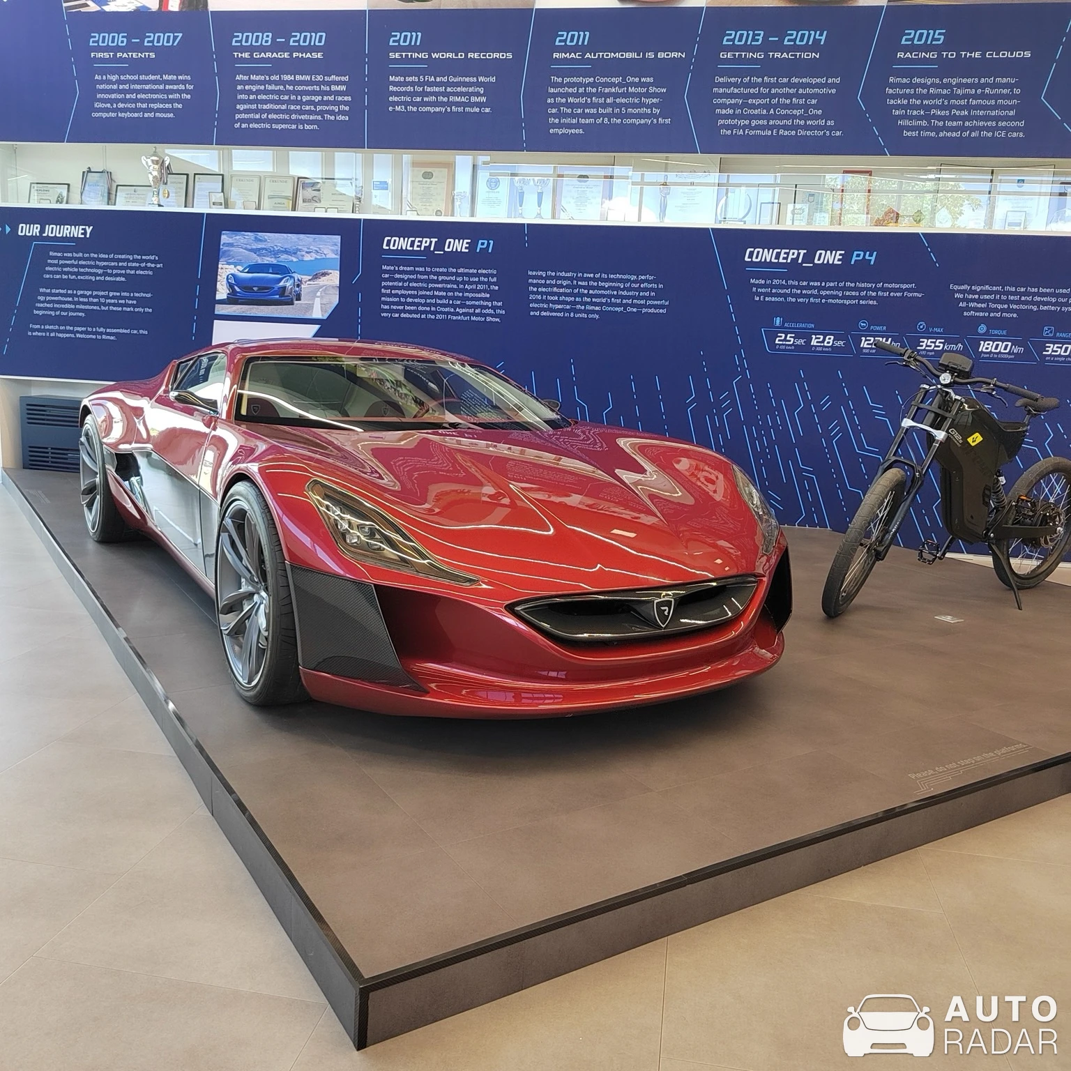 Rimac Concept_One spotted in Zagreb