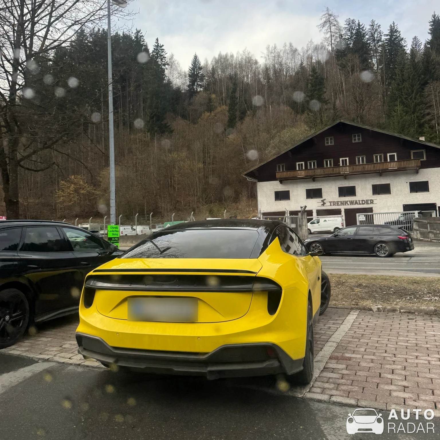 Lotus Emeya spotted in Kitzbühel
