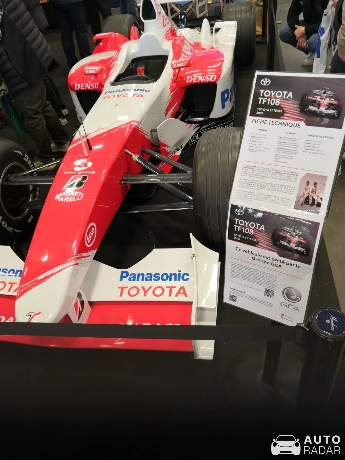 Toyota F1 spotted in Nantes