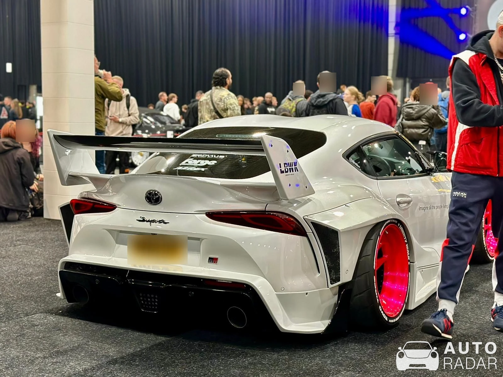 Toyota GR Supra A90 Liberty Walk spotted in Rotterdam