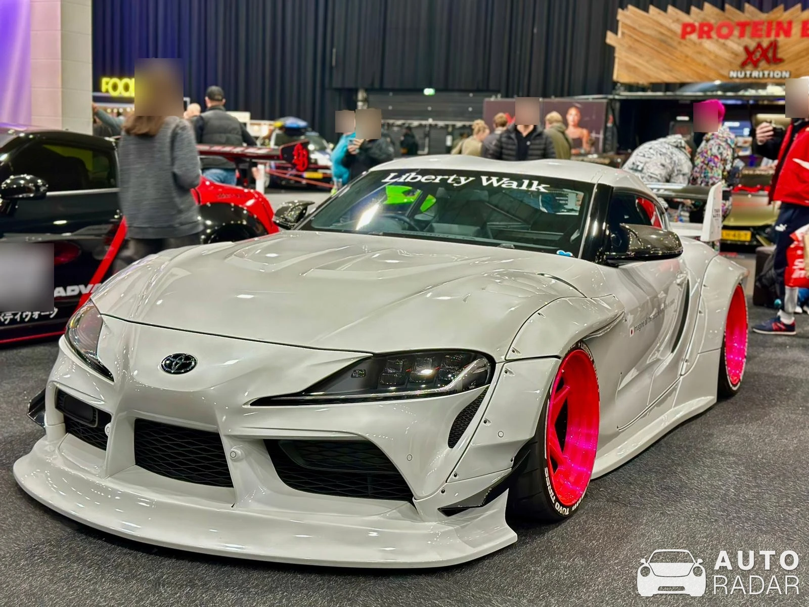 Toyota GR Supra A90 Liberty Walk spotted in Rotterdam, Netherlands