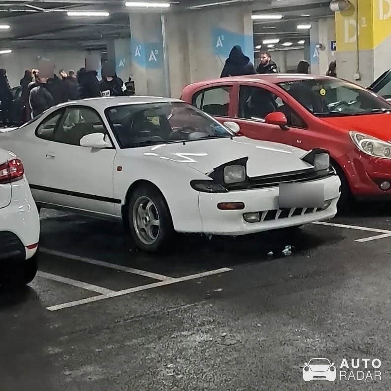 Toyota Celica spotted in Zagreb, Croatia