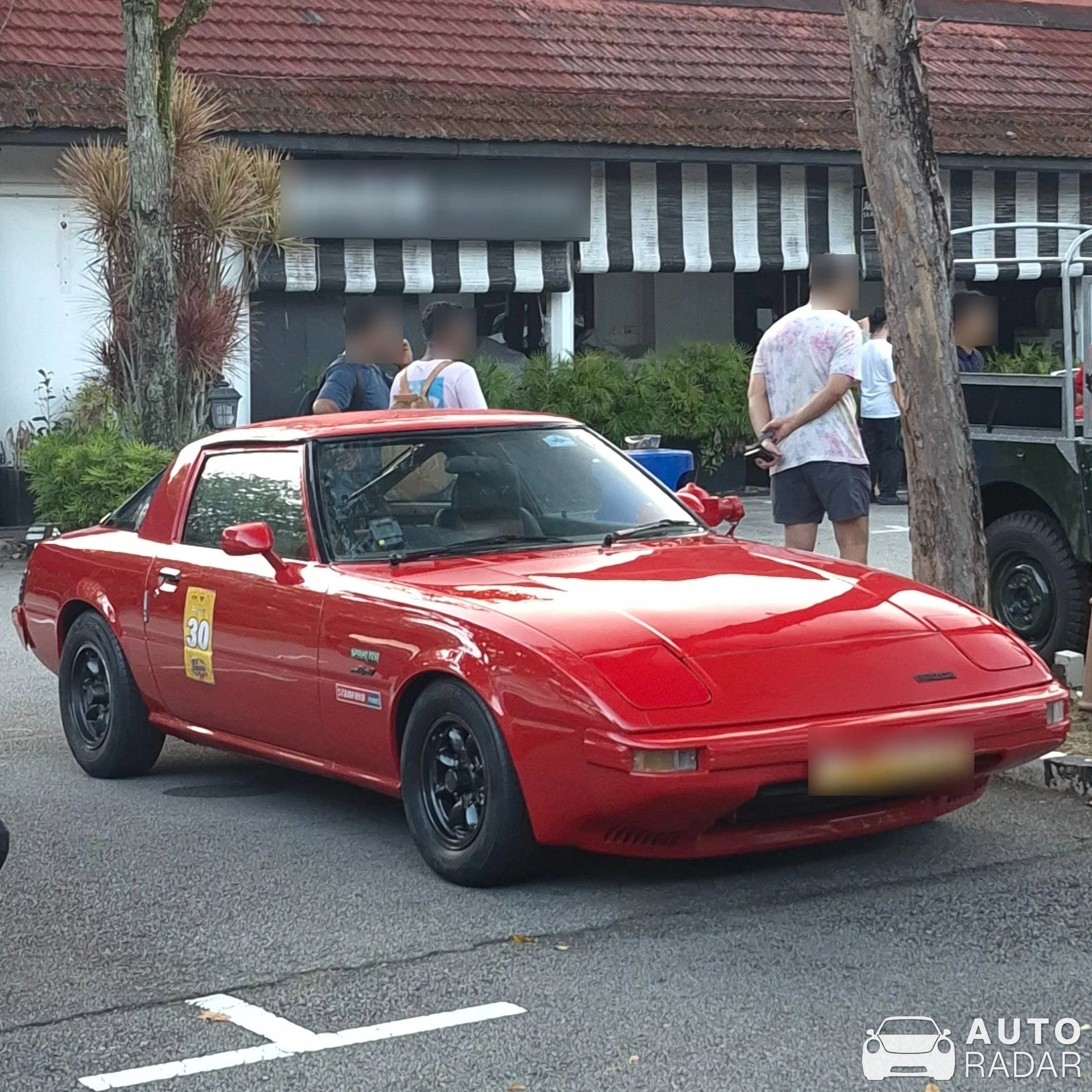 Mazda RX-7 FB3S spotted in Singapore