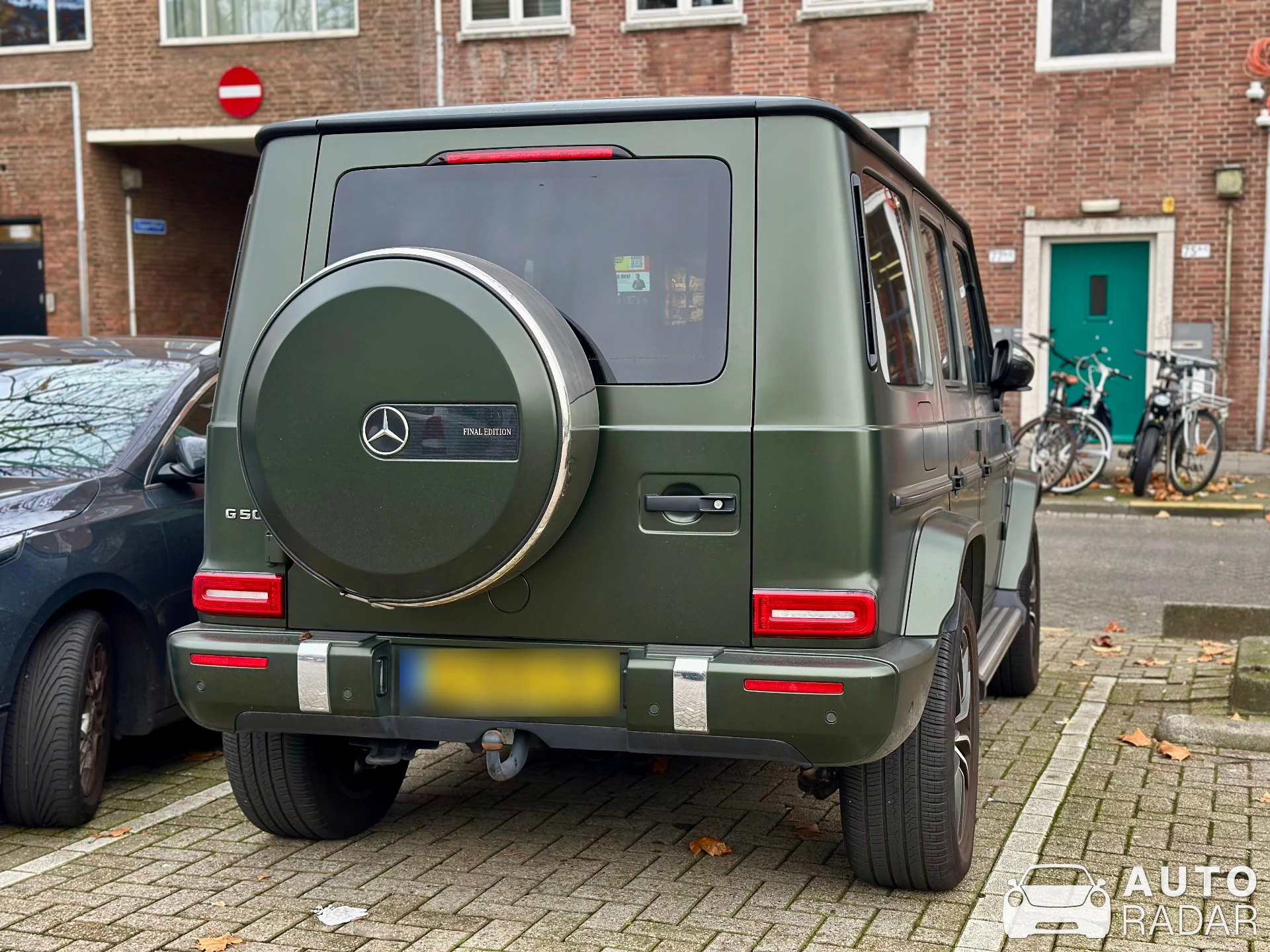Mercedes-AMG G 63 Final Edition spotted in Rotterdam