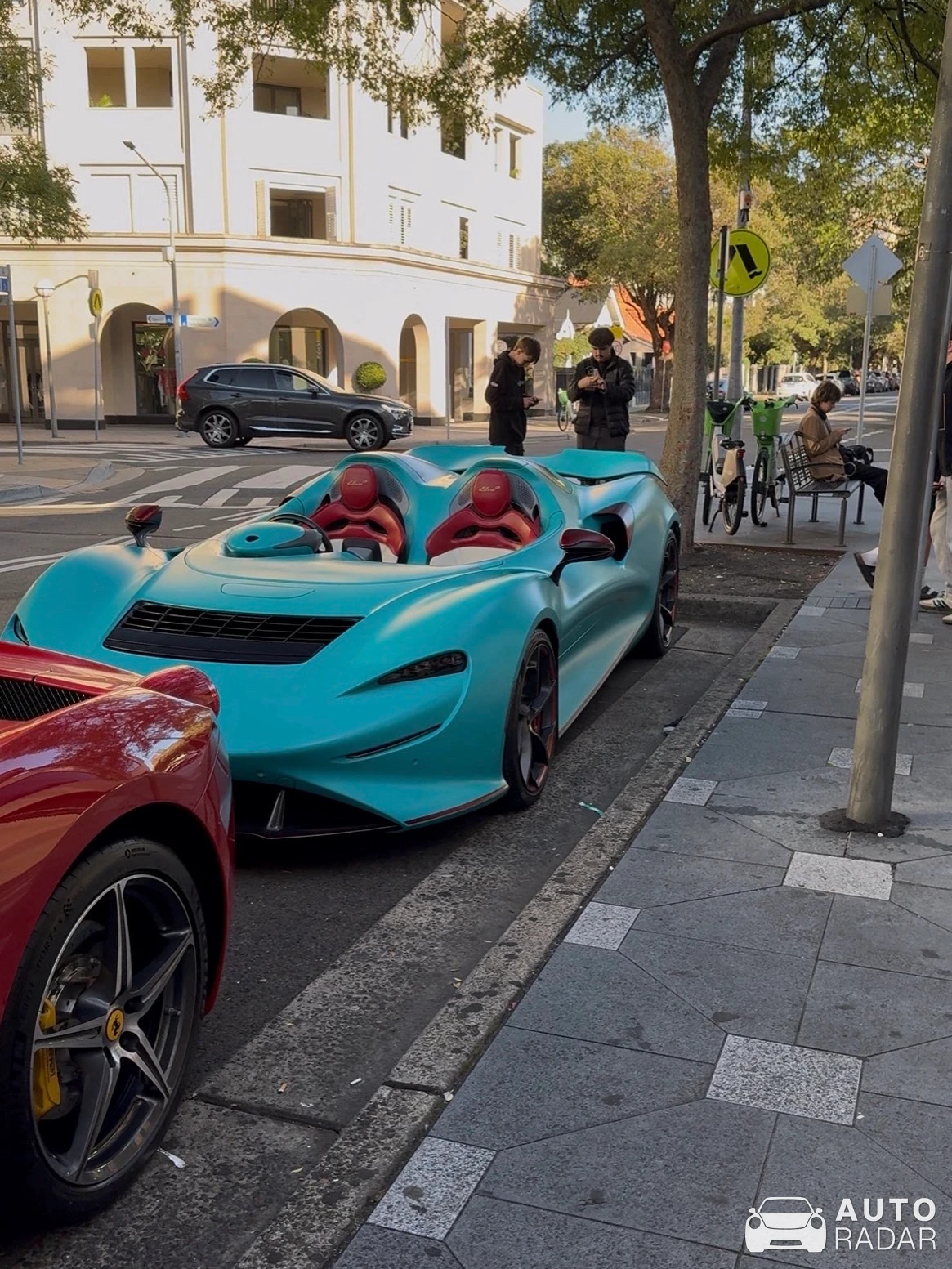 McLaren Elva XP spotted in Double Bay