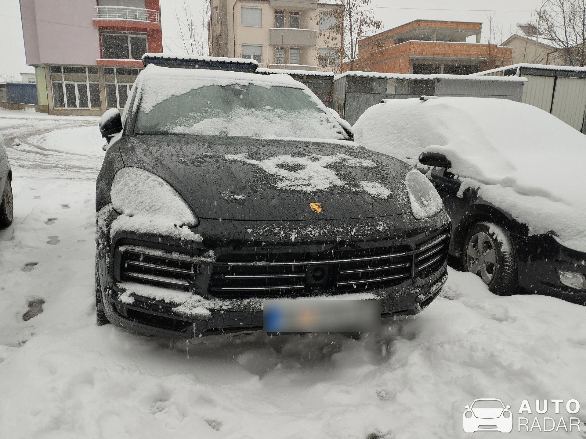 Porsche Cayenne Turbo spotted in Prilep, North Macedonia